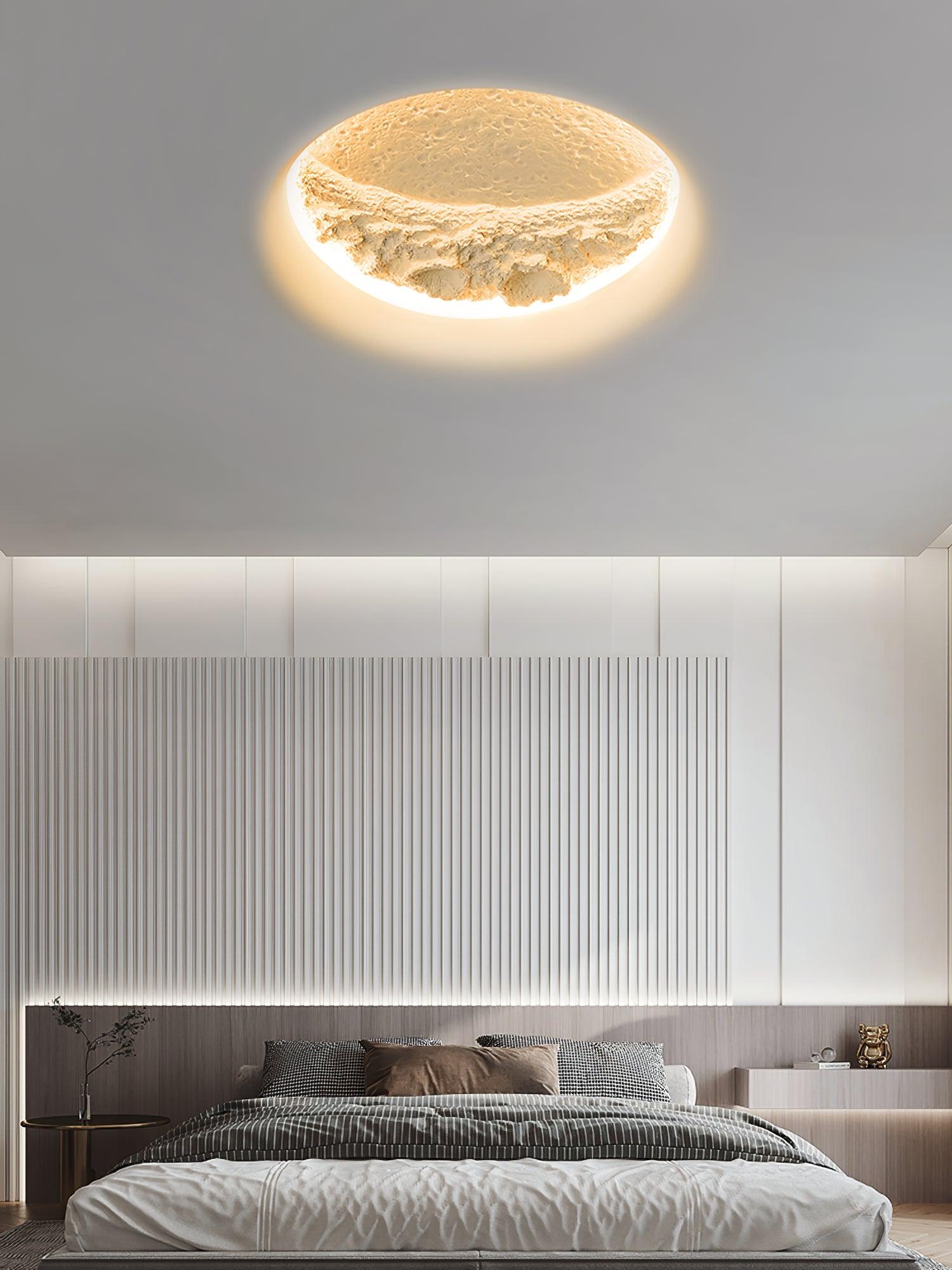 Gypsum Moon Wall Lamp - Blowlighting