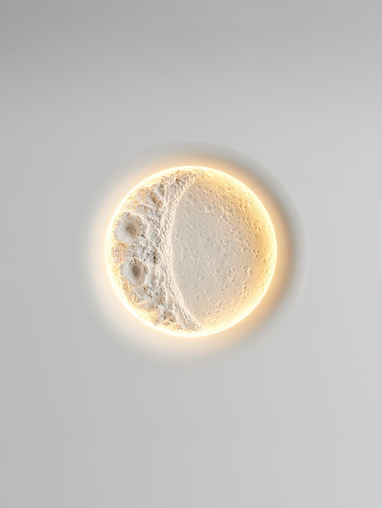 Gypsum Moon Wall Lamp - Blowlighting