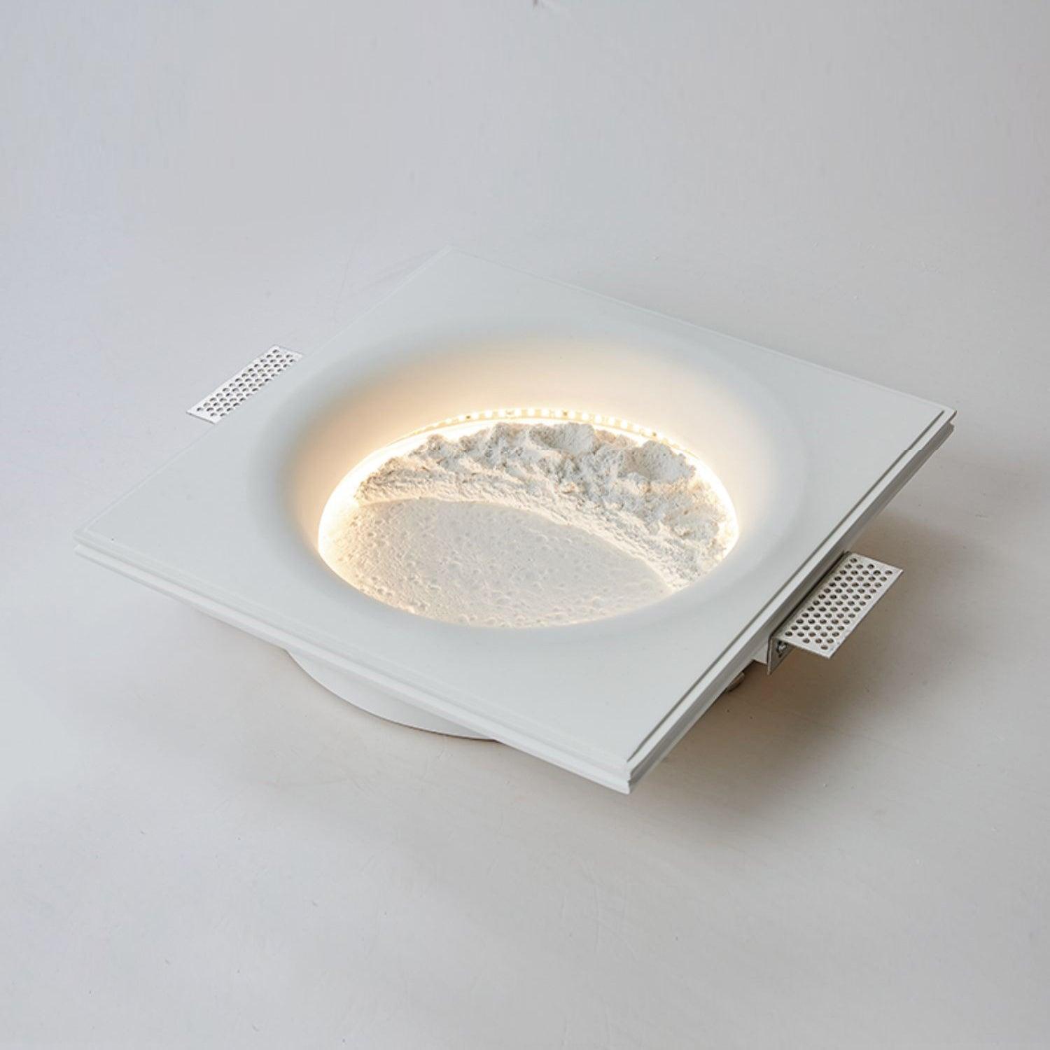 Gypsum Moon Wall Lamp - Blowlighting