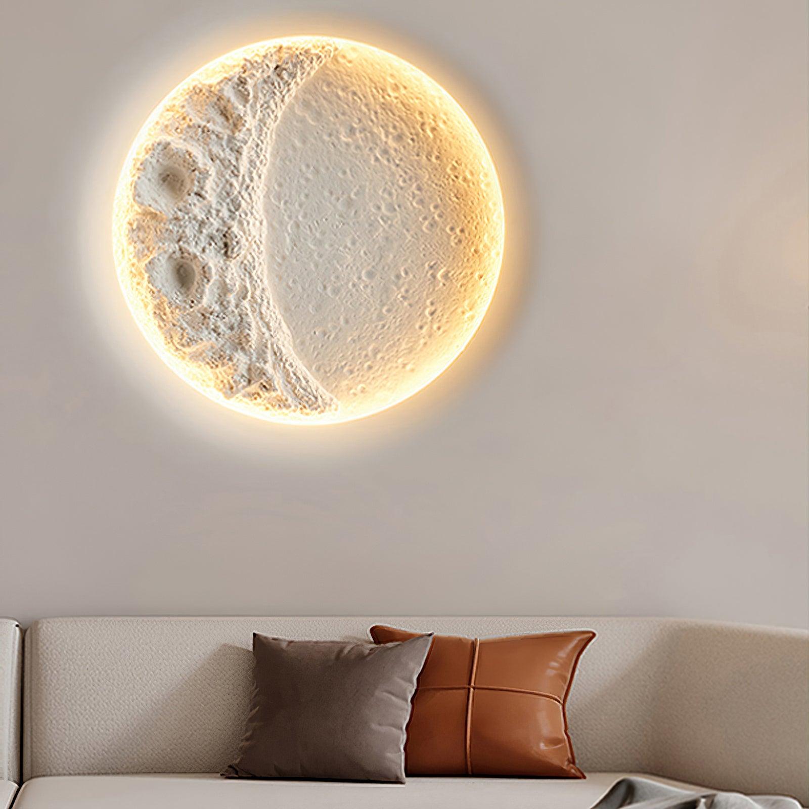 Gypsum Moon Wall Lamp - Blowlighting