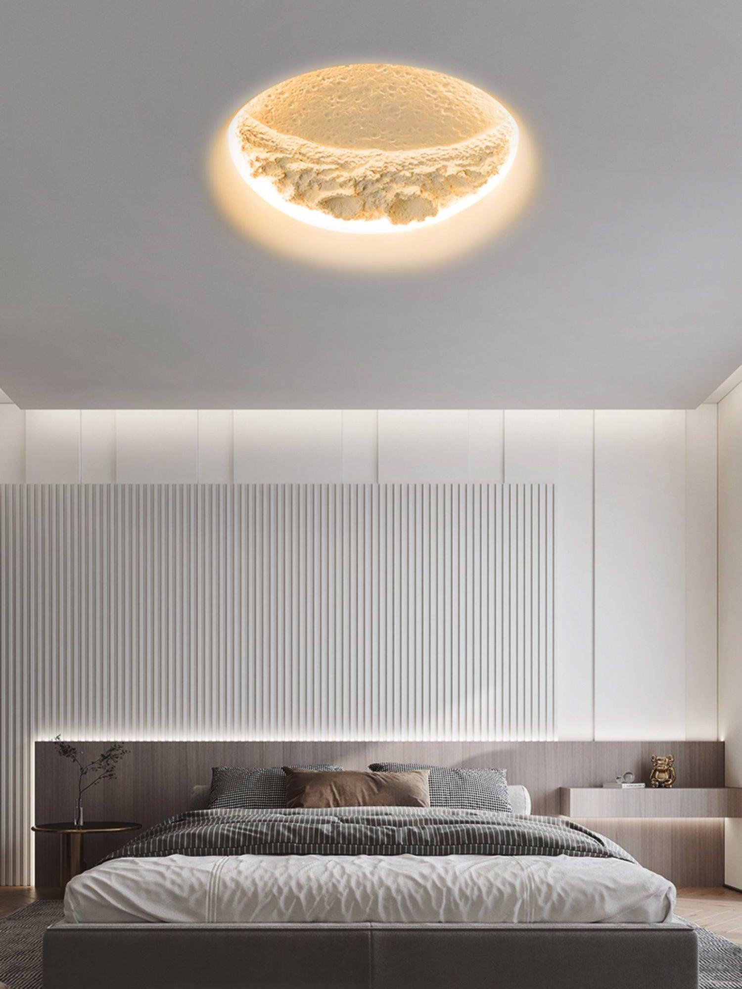 Gypsum Moon Wall Lamp - Blowlighting