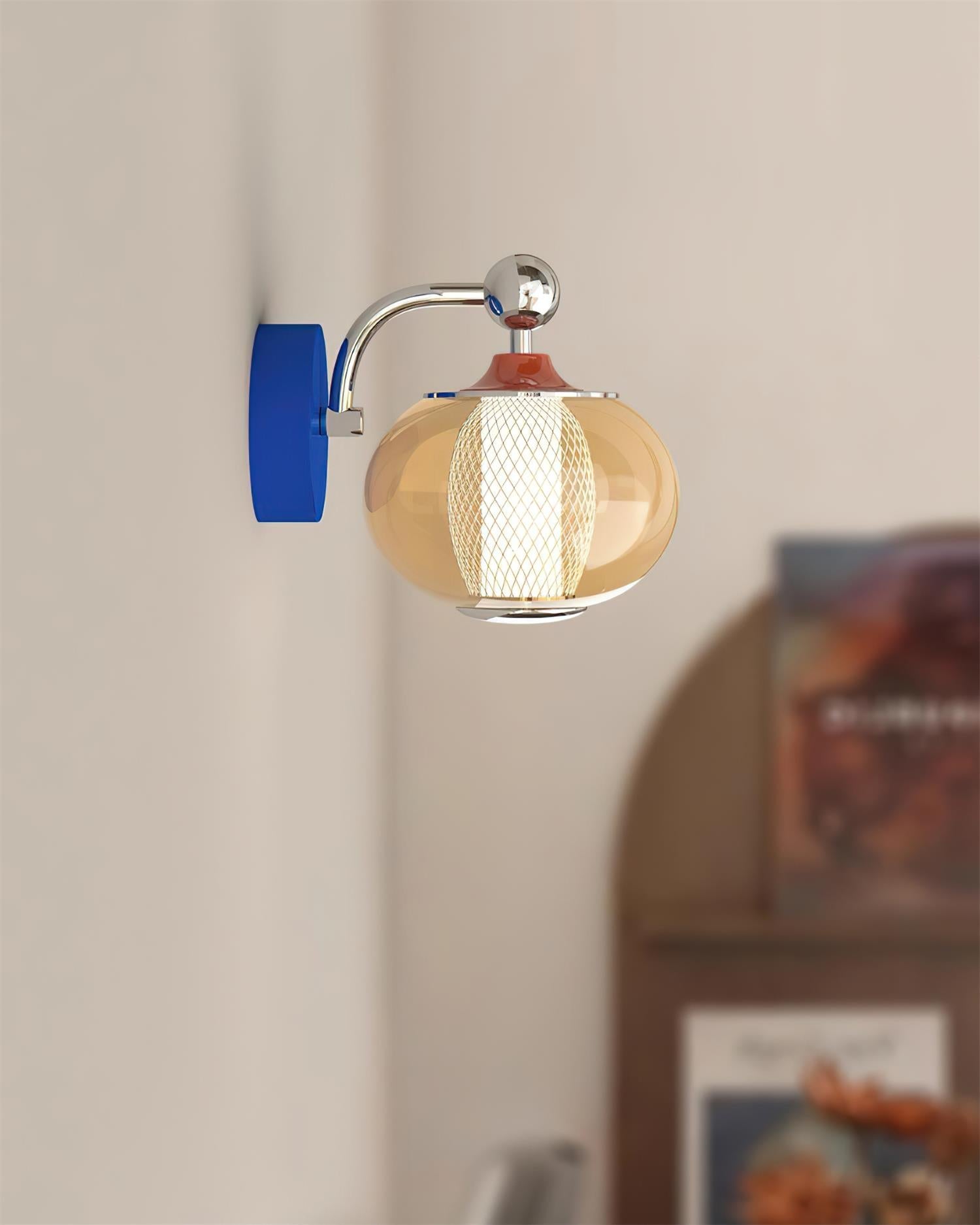 Gyro Modern Glass Wall Light