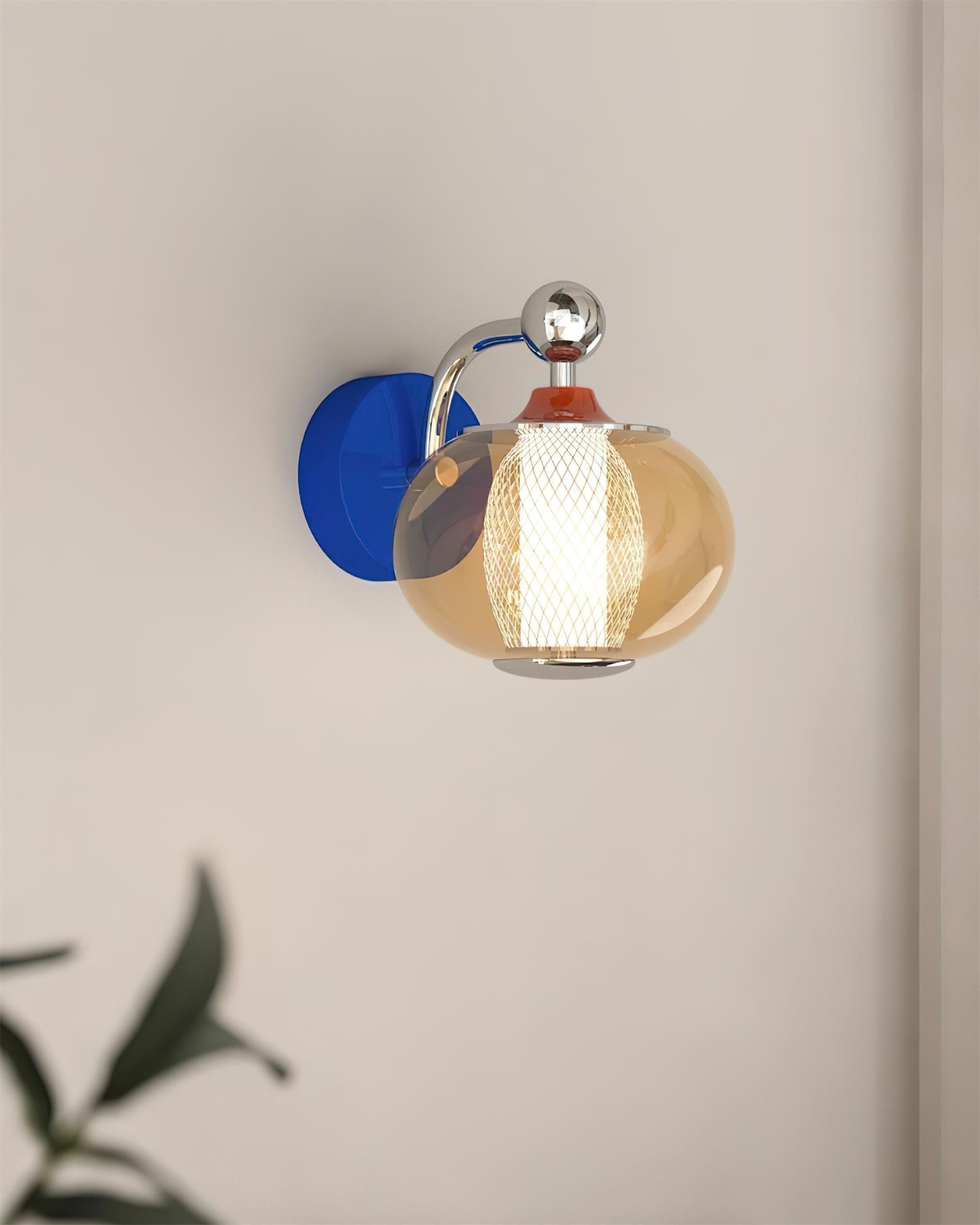 Gyro Modern Glass Wall Light