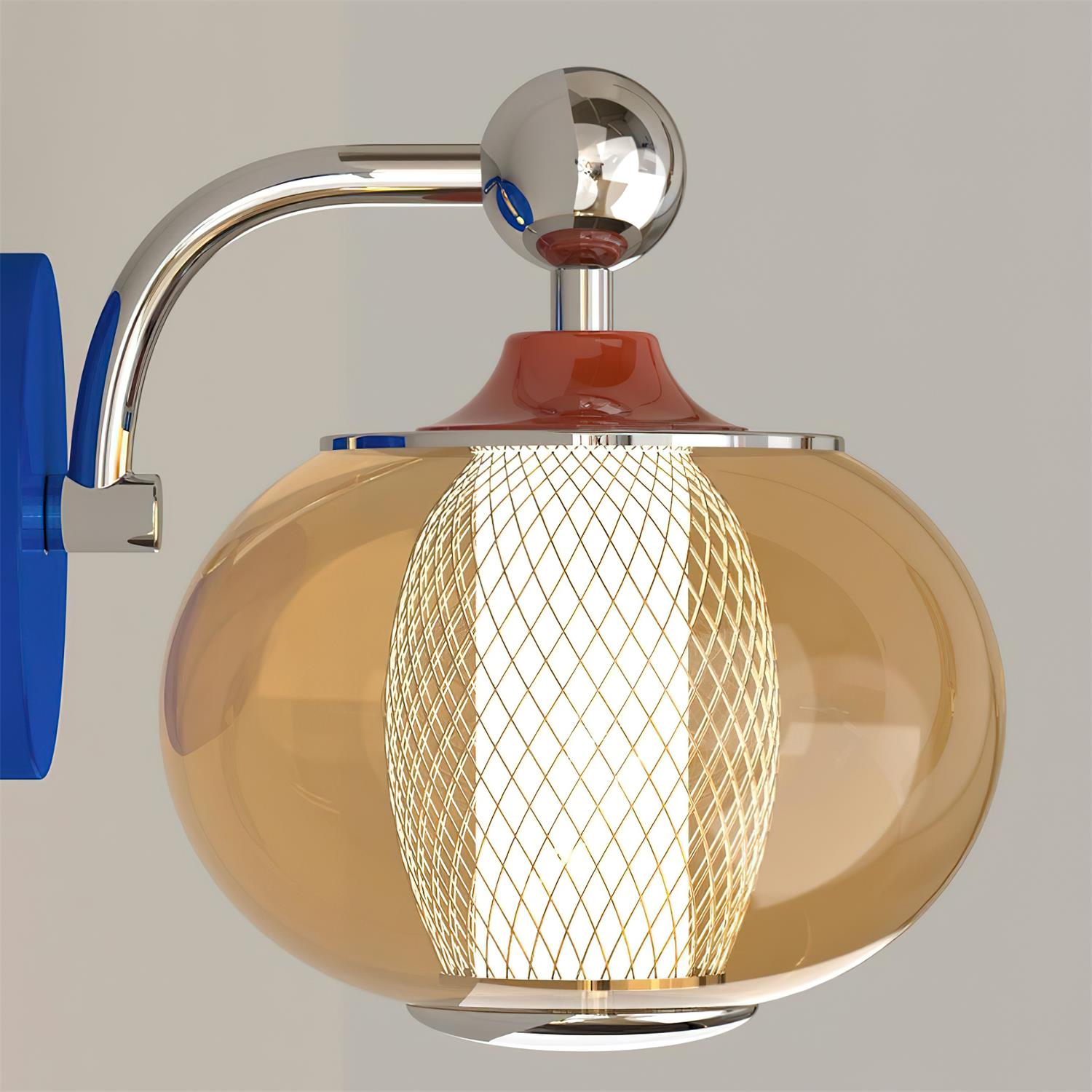 Gyro Modern Glass Wall Light
