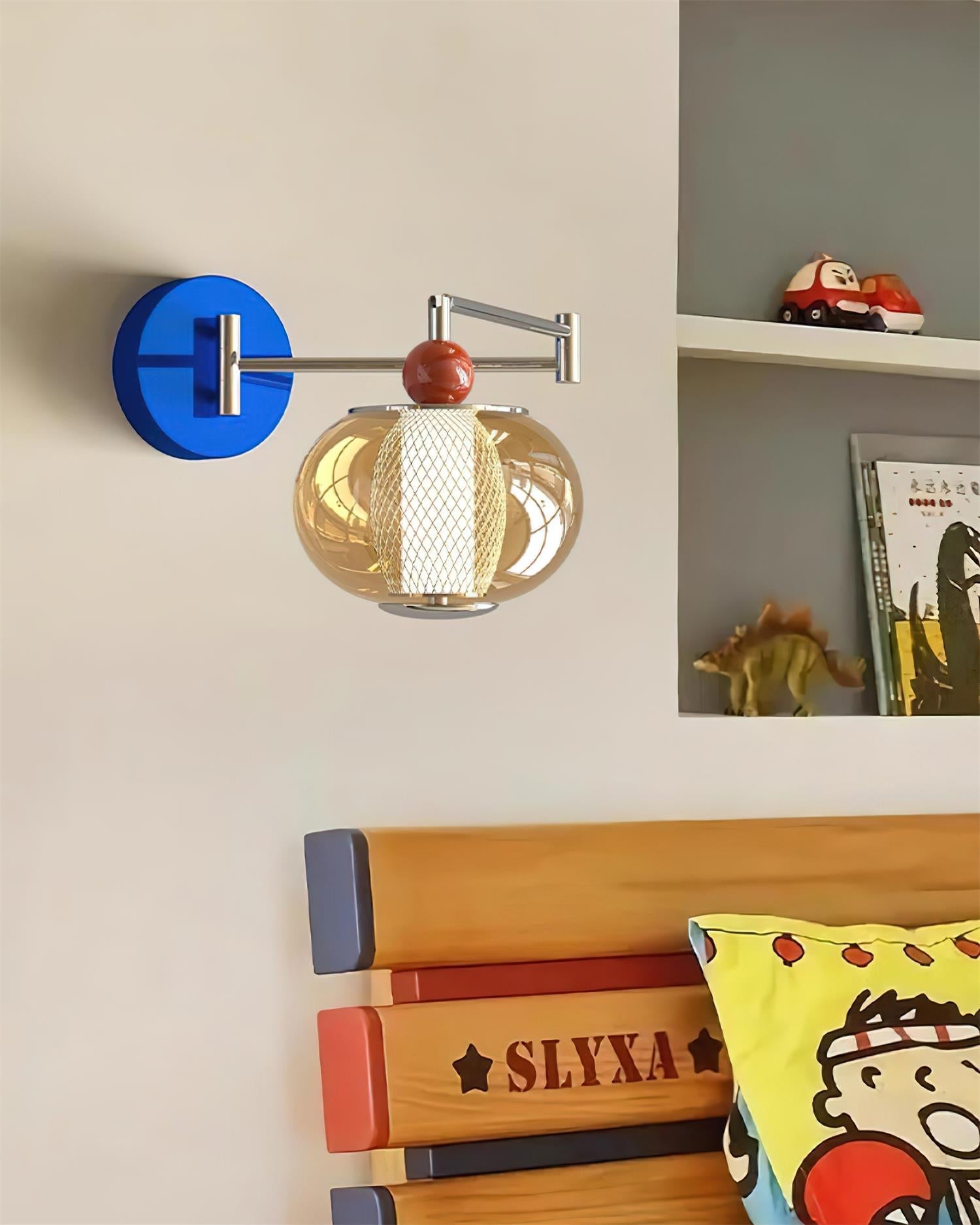 Gyro Modern Glass Wall Light