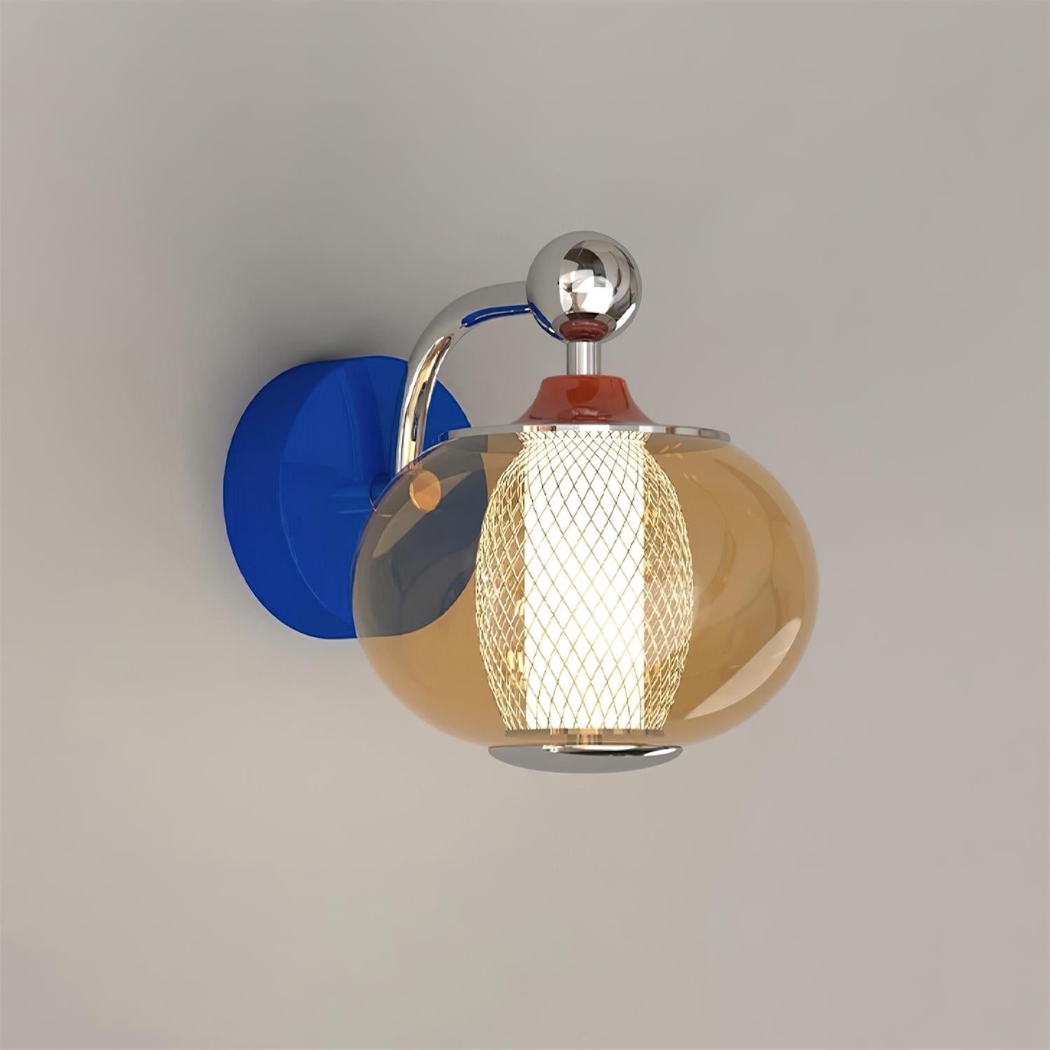 Gyro Modern Glass Wall Light