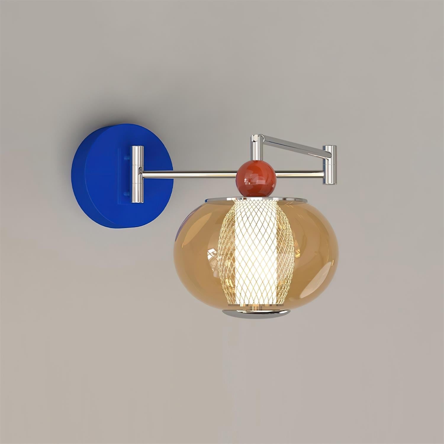 Gyro Modern Glass Wall Light