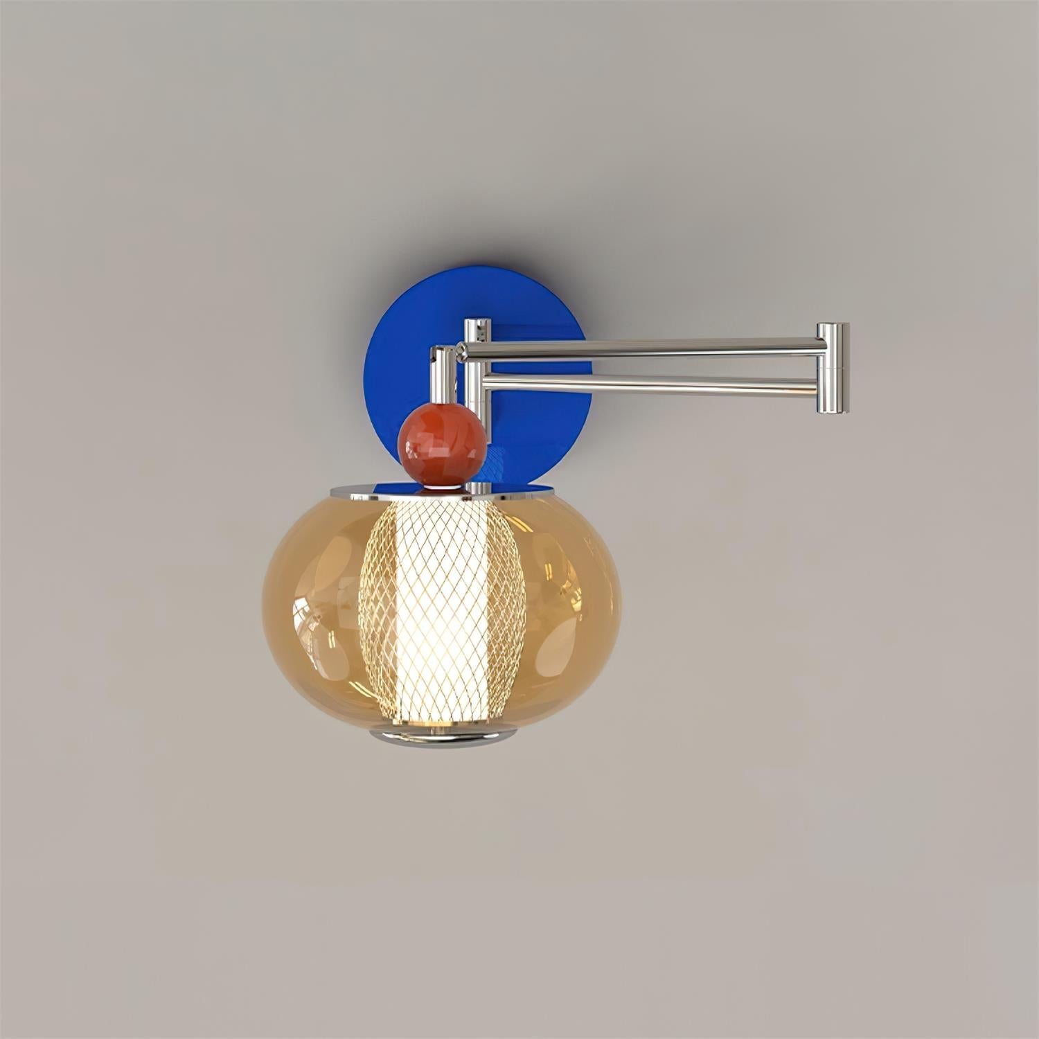 Gyro Modern Glass Wall Light