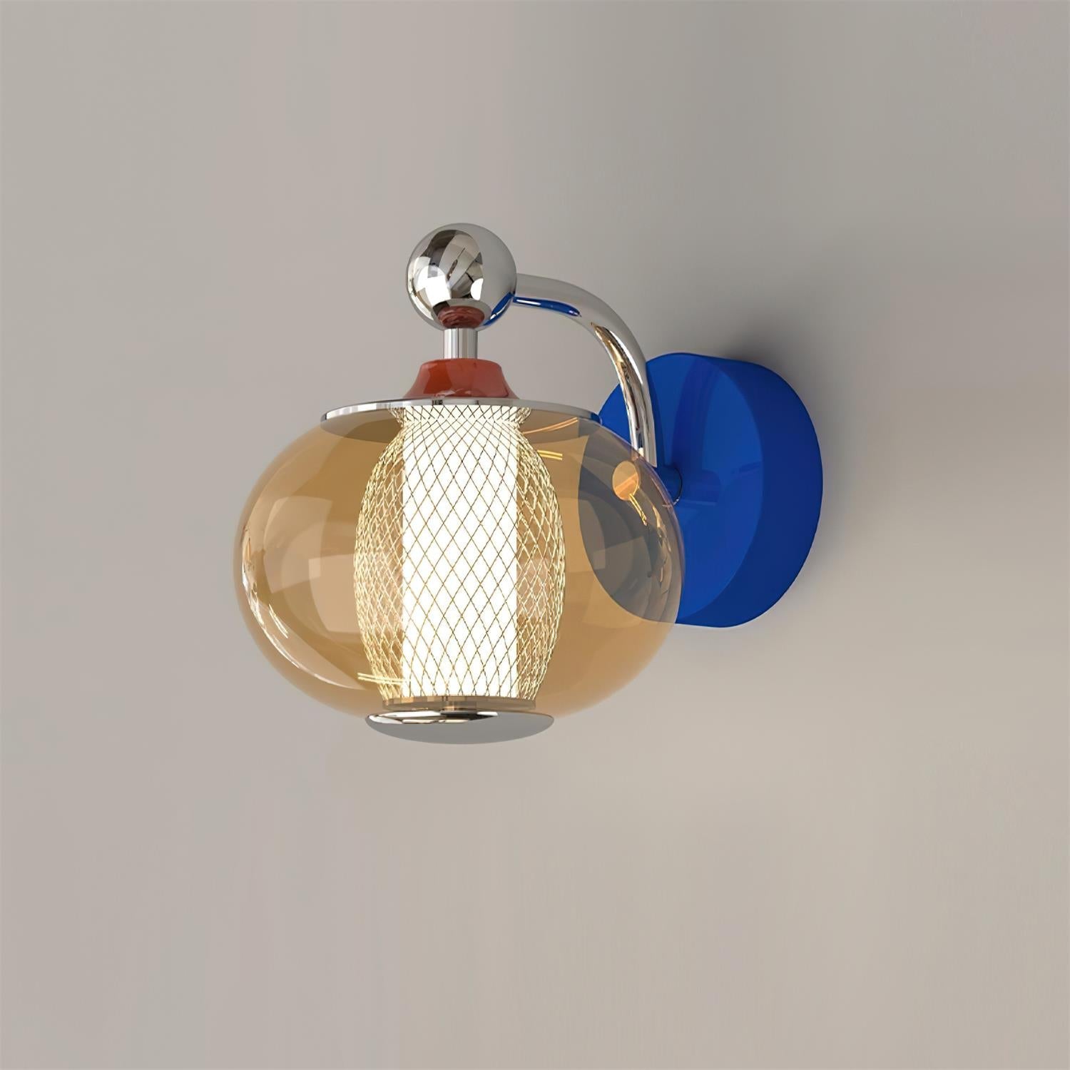 Gyro Modern Glass Wall Light