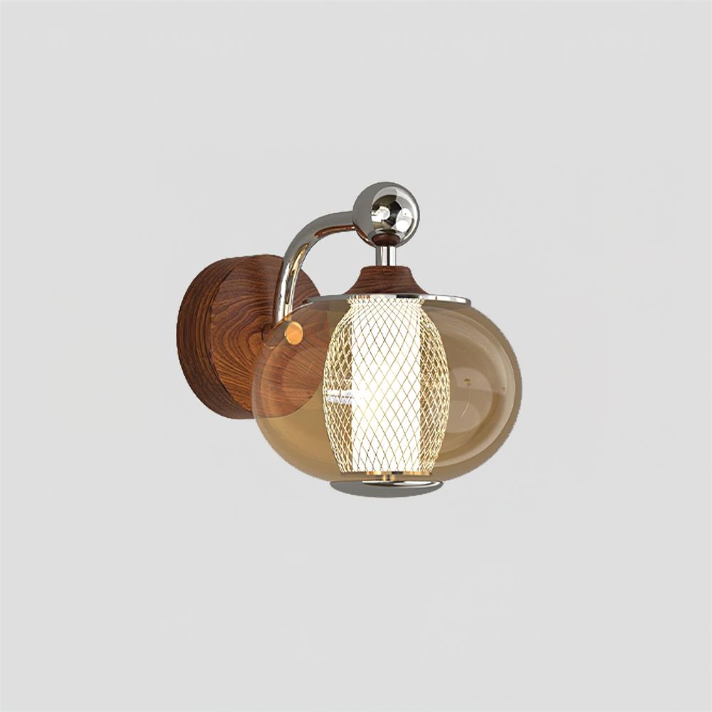 Gyro Modern Glass Wall Light