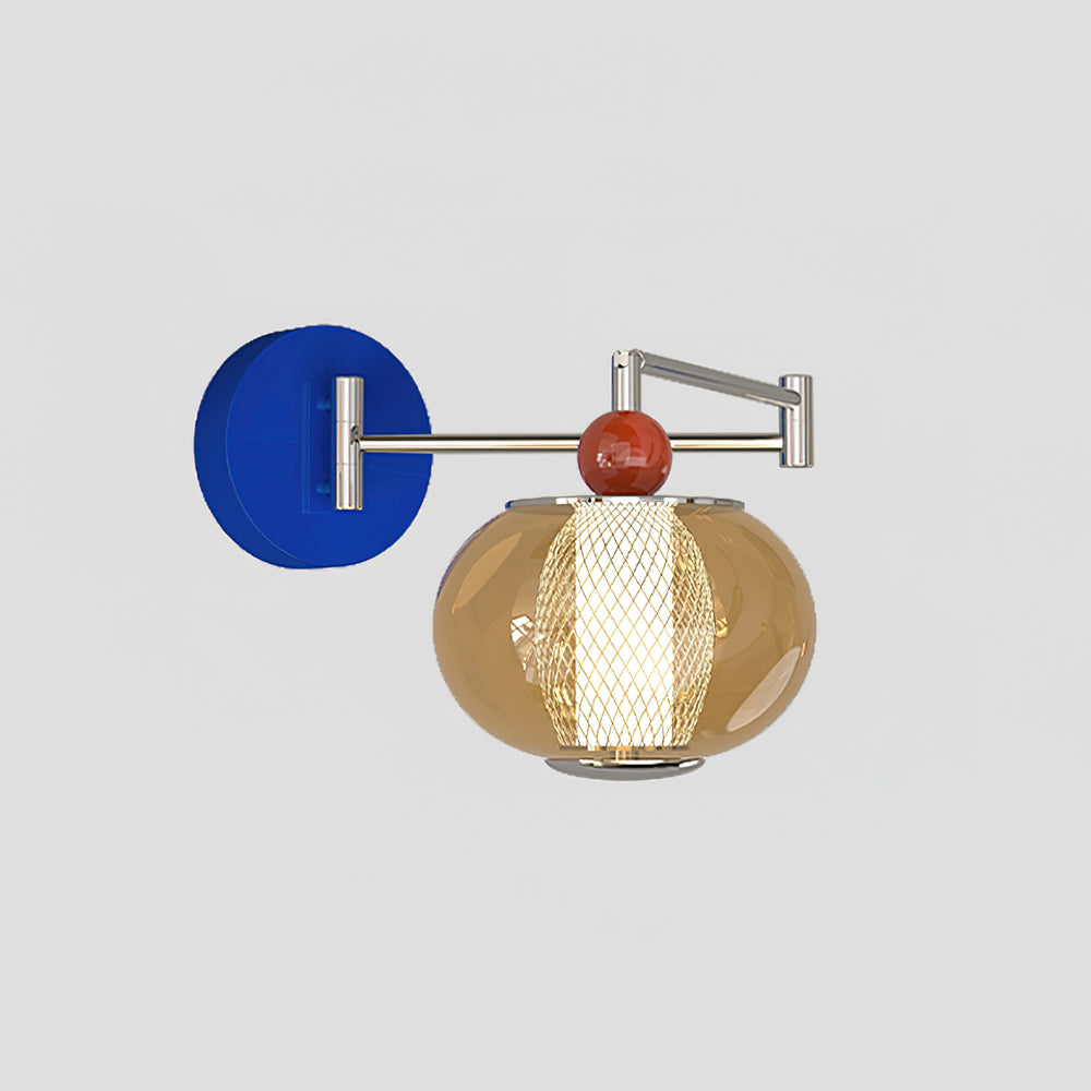 Gyro Modern Glass Wall Light