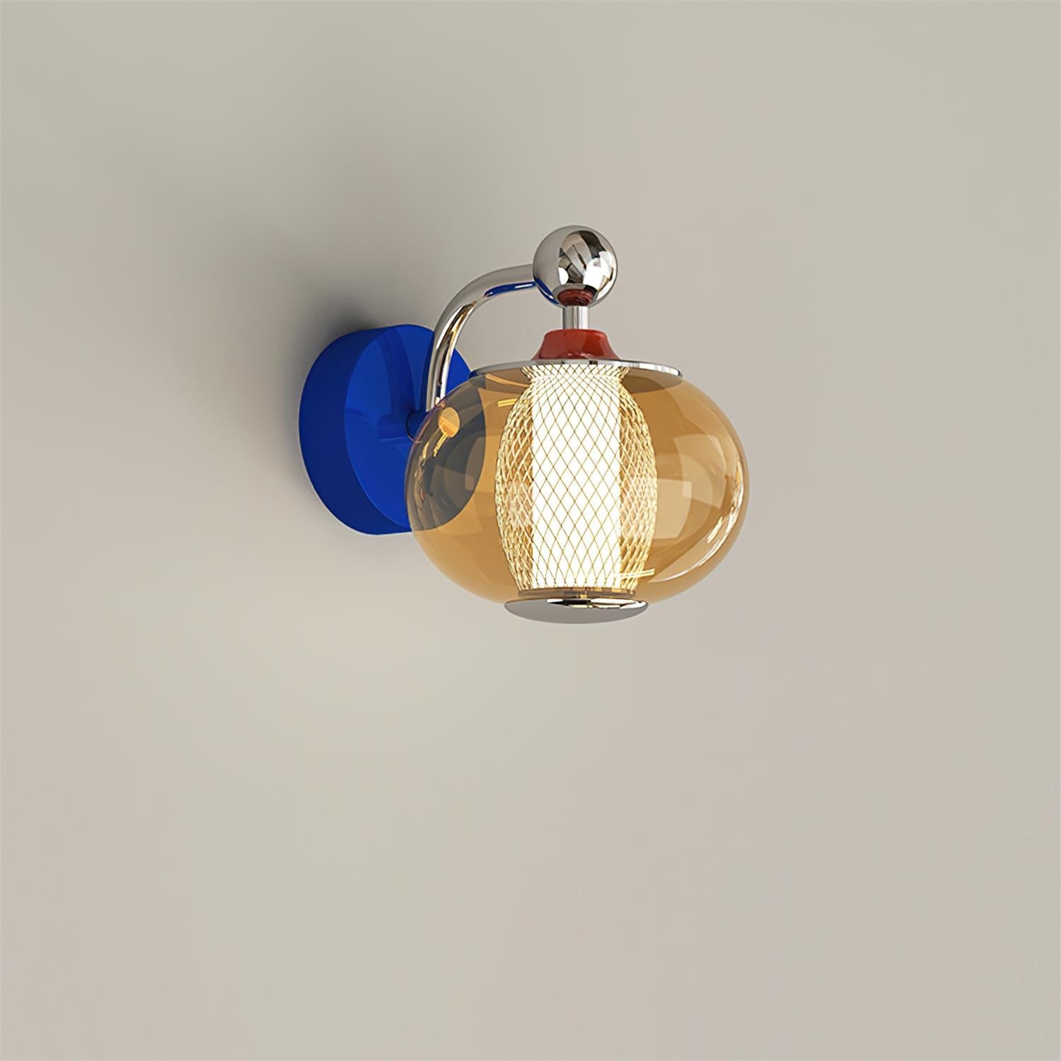 Gyro Modern Glass Wall Light