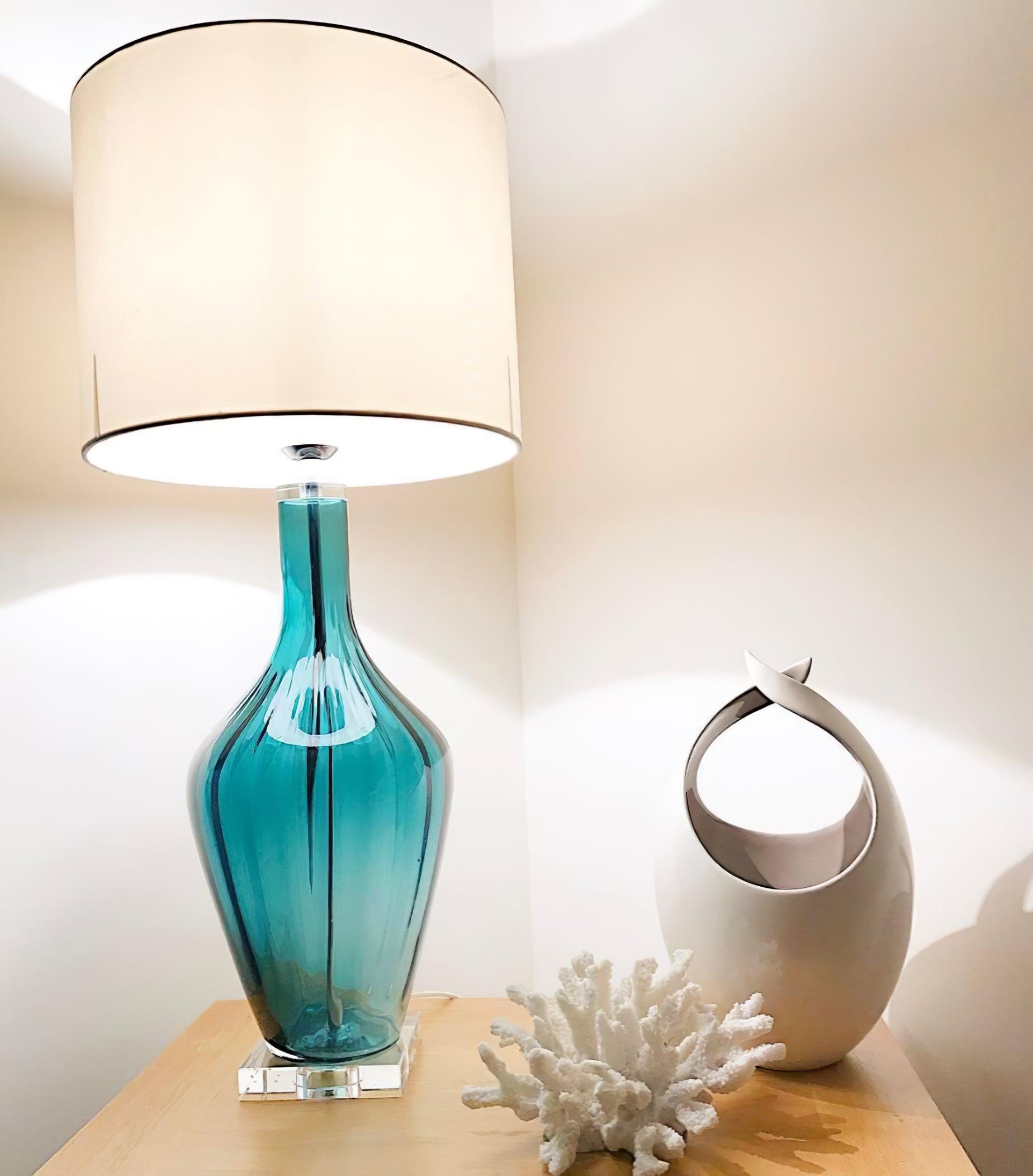 Syphae Glass Table Lamp - Blowlighting