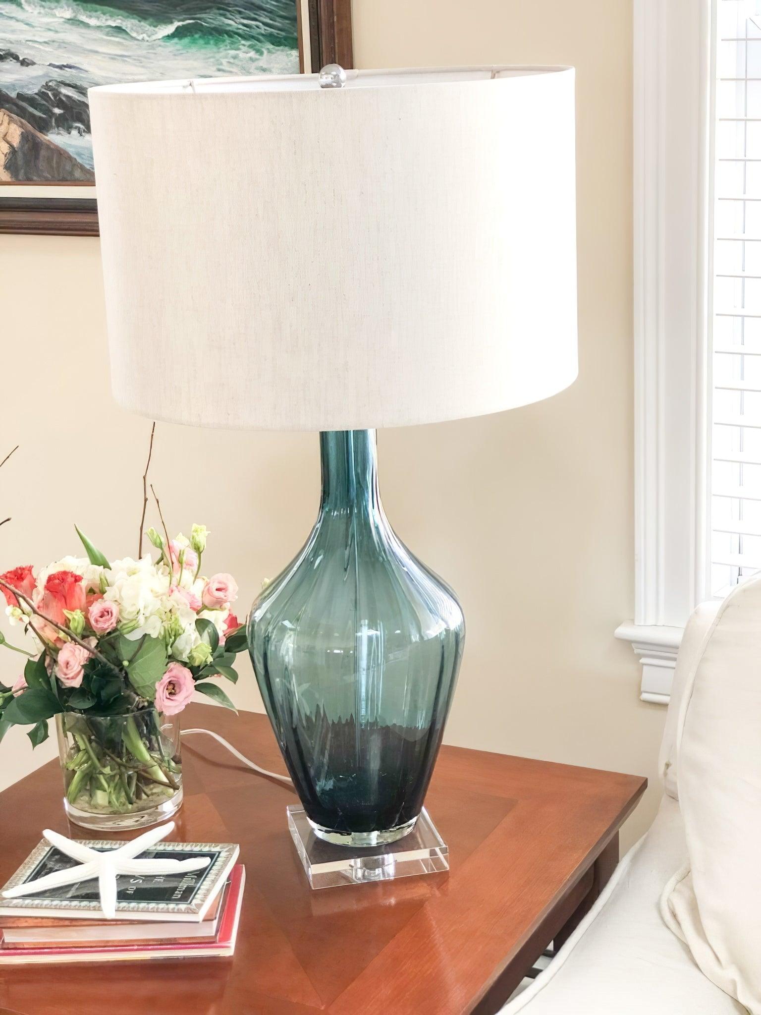 Syphae Glass Table Lamp - Blowlighting