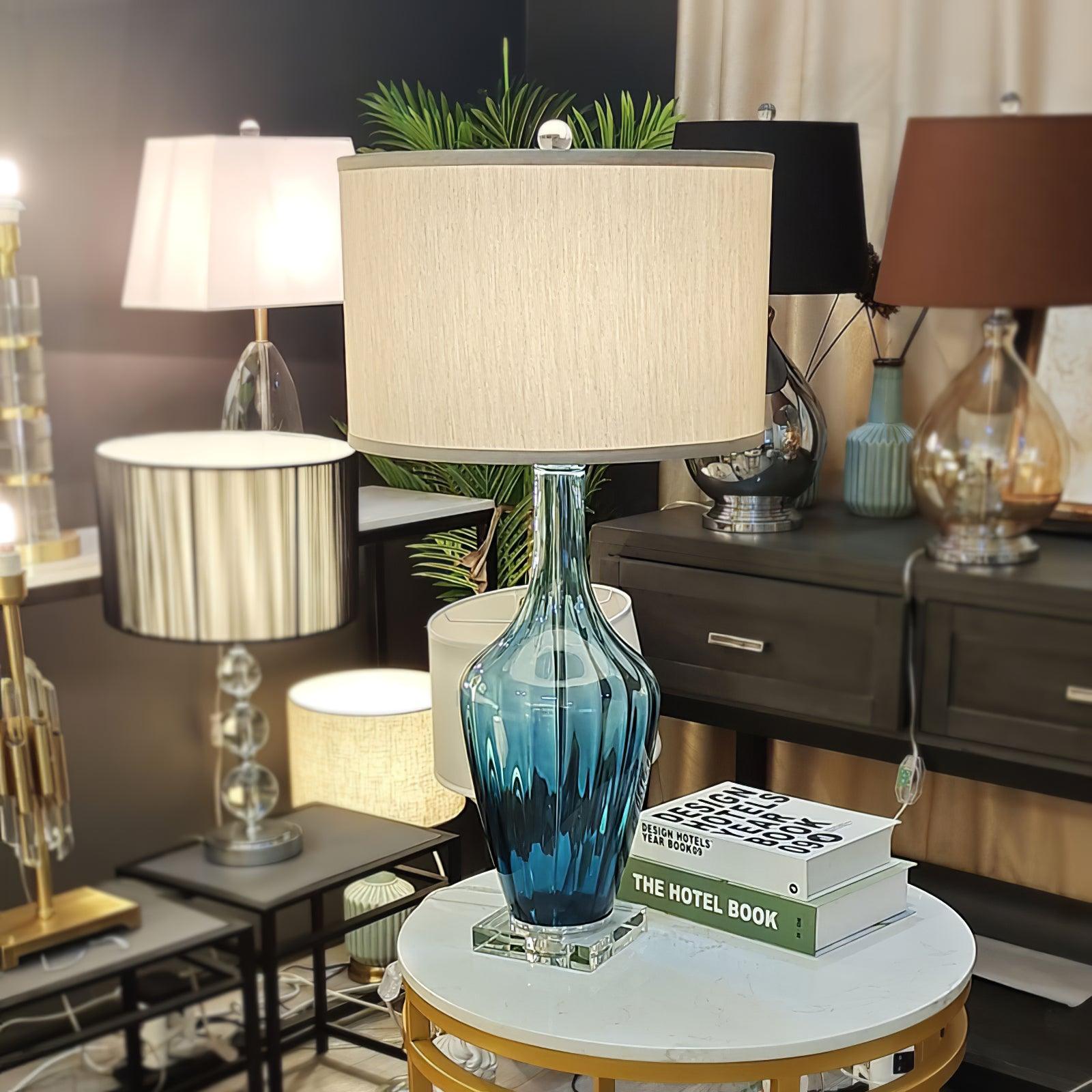 Syphae Glass Table Lamp - Blowlighting