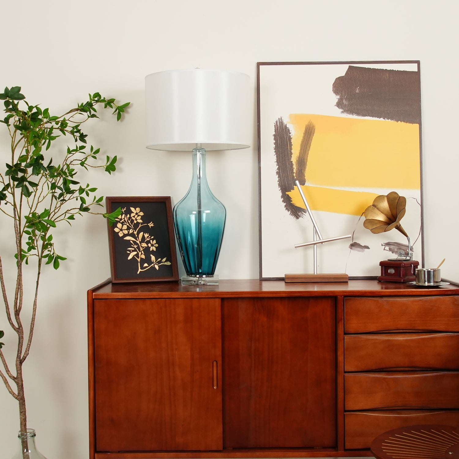Syphae Glass Table Lamp - Blowlighting
