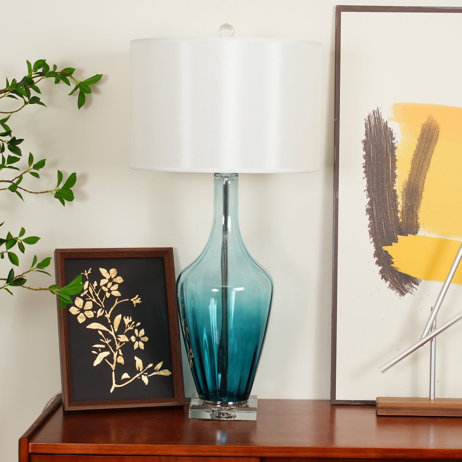 Syphae Glass Table Lamp - Blowlighting