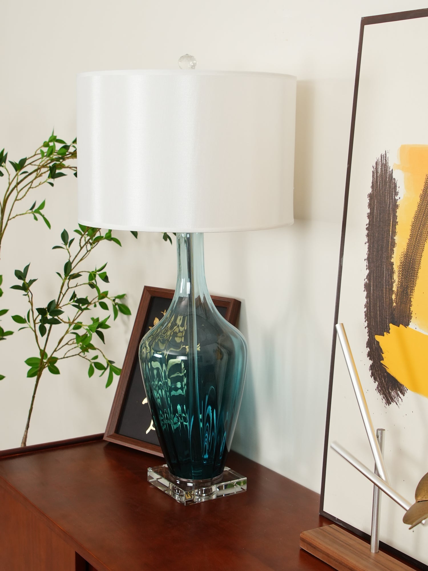 Syphae Glass Table Lamp - Blowlighting