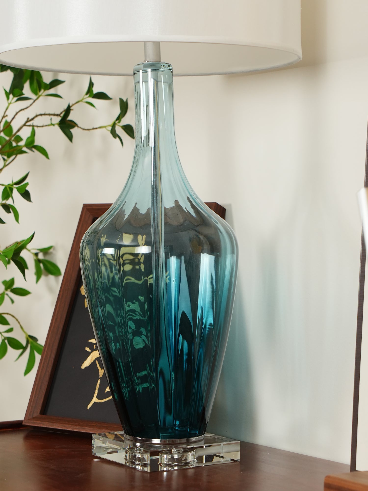 Syphae Glass Table Lamp - Blowlighting