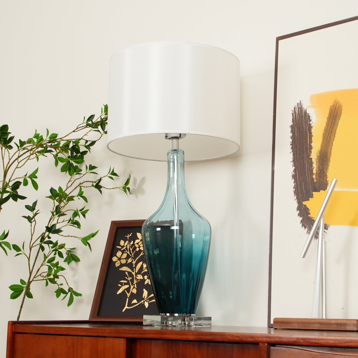 Syphae Glass Table Lamp - Blowlighting