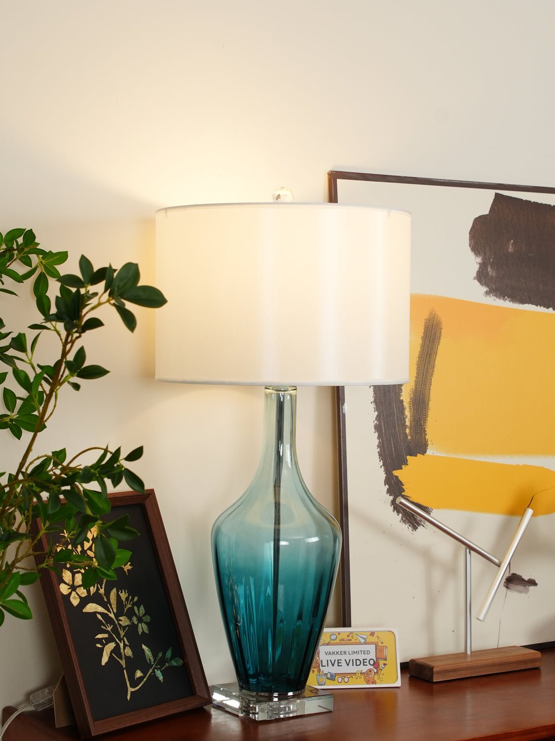 Syphae Glass Table Lamp - Blowlighting