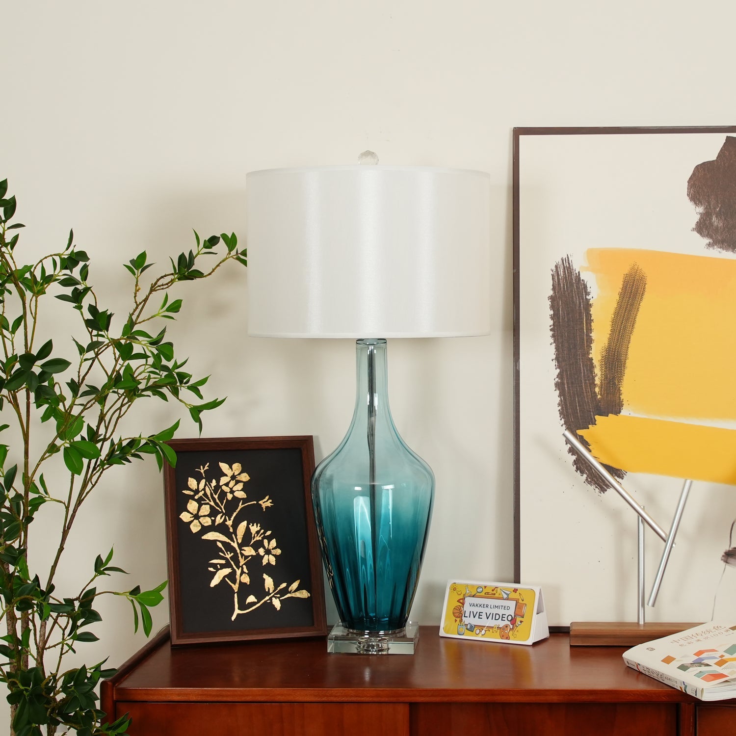 Syphae Glass Table Lamp - Blowlighting