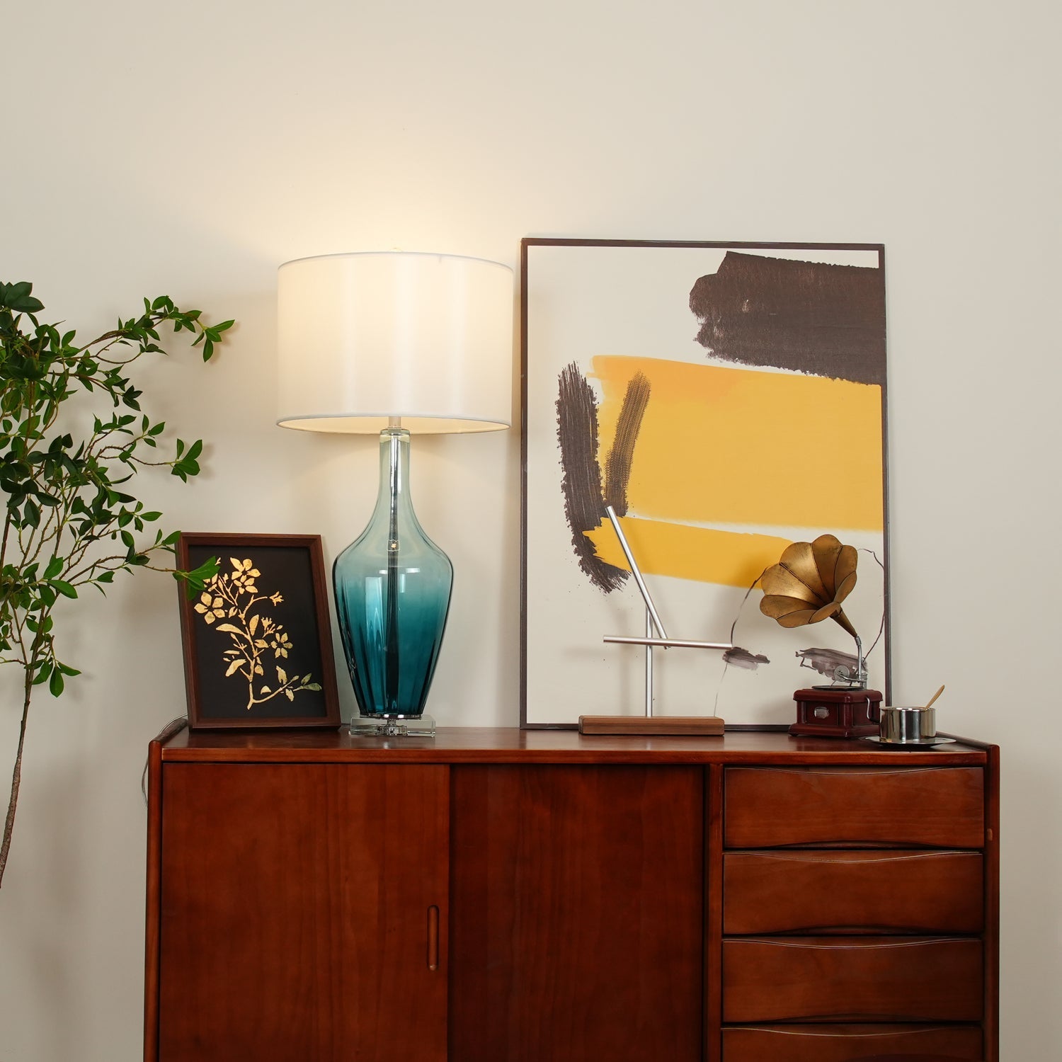 Syphae Glass Table Lamp - Blowlighting
