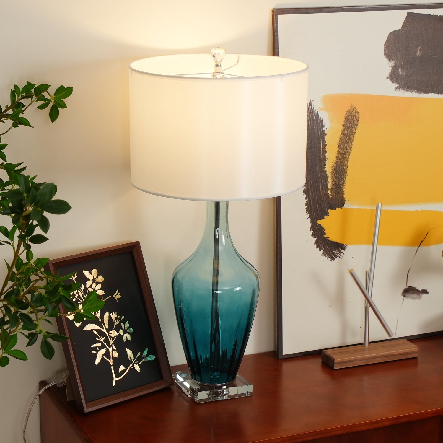 Syphae Glass Table Lamp - Blowlighting