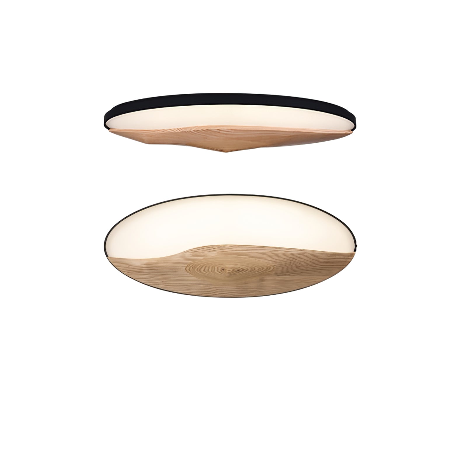 Vishaarae Scandi Wooden Ceiling Light - Blowlighting