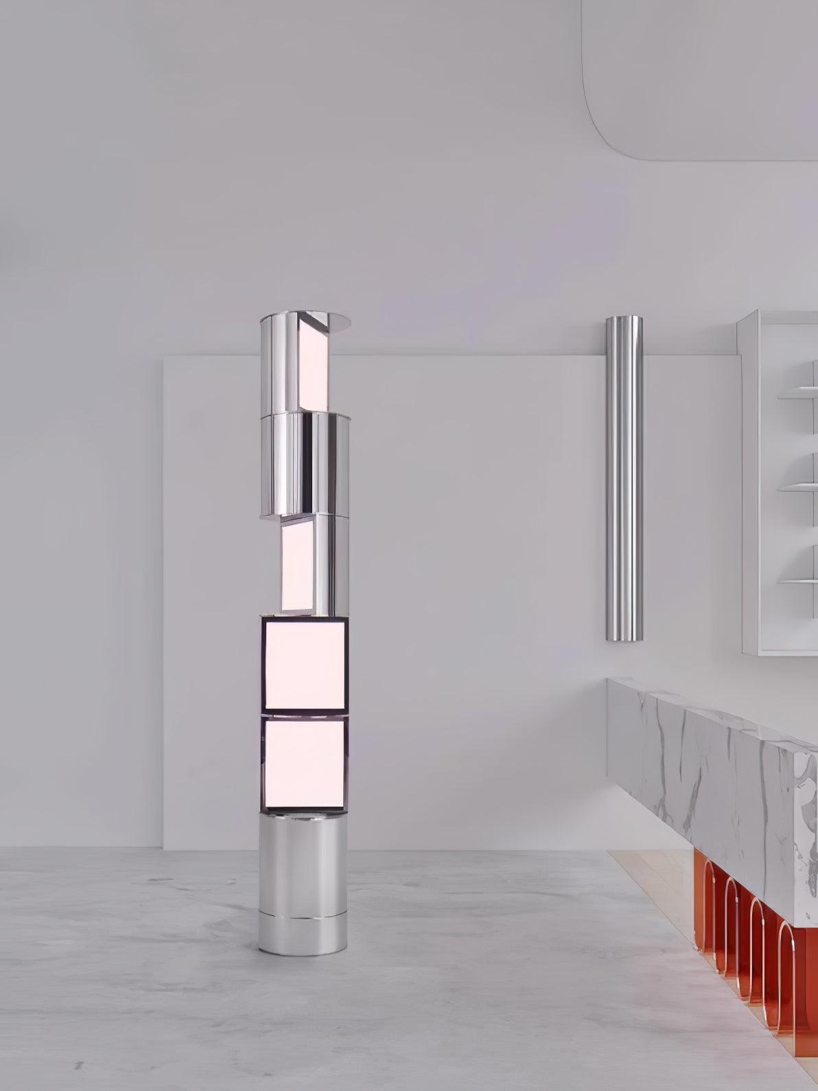 Votary Acrylic Column Floor Lamp - Blowlighting