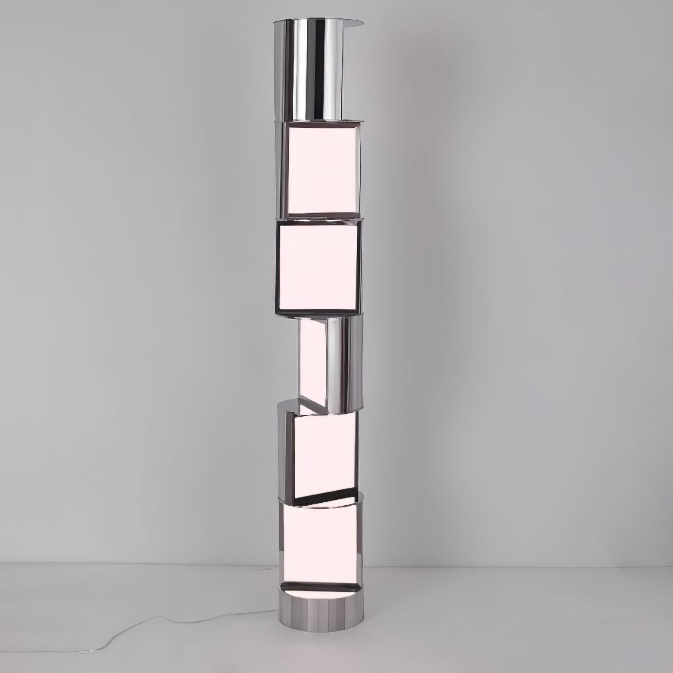 Votary Acrylic Column Floor Lamp - Blowlighting