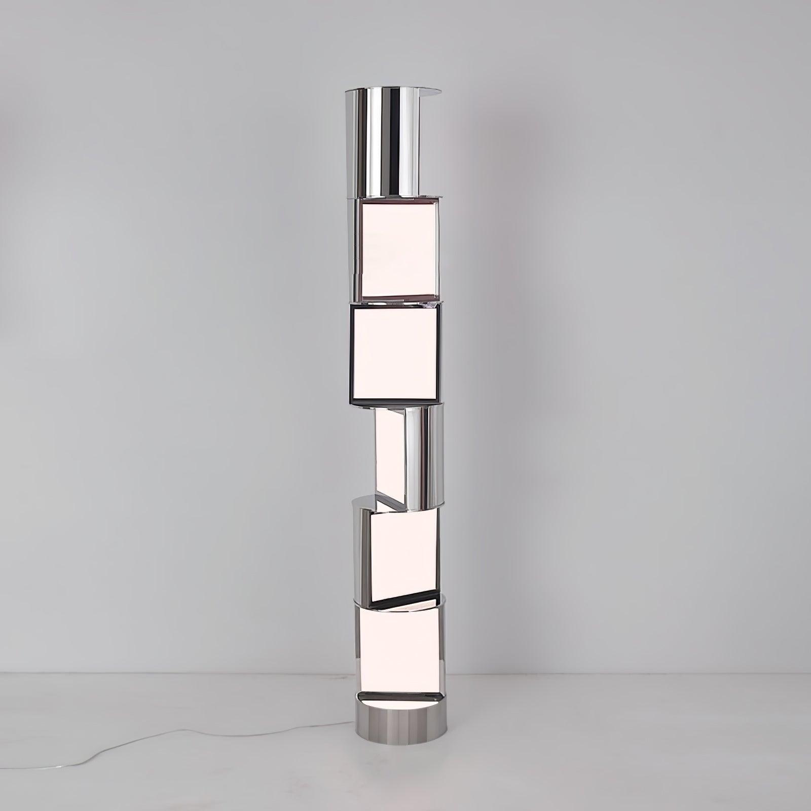 Votary Acrylic Column Floor Lamp - Blowlighting