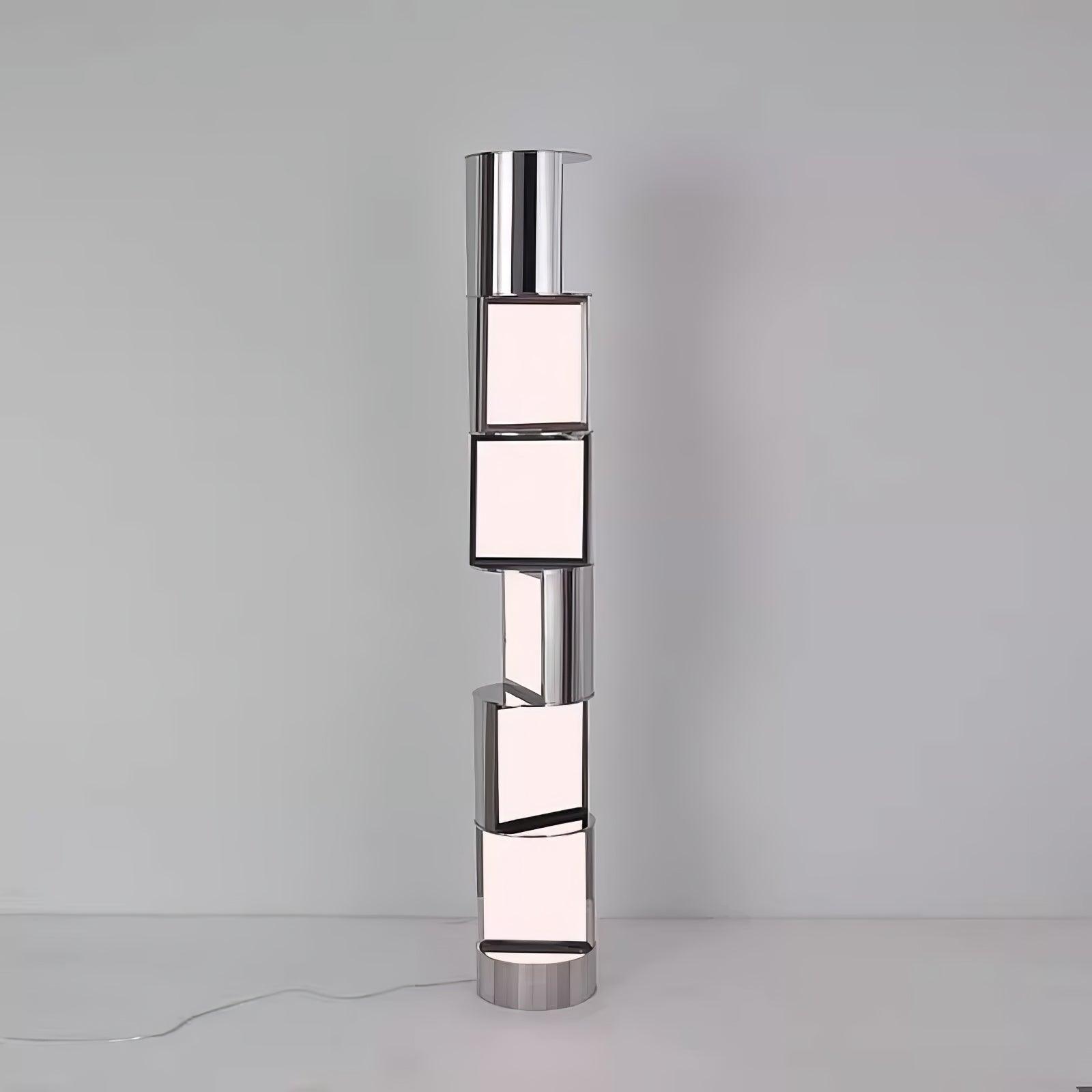 Votary Acrylic Column Floor Lamp - Blowlighting