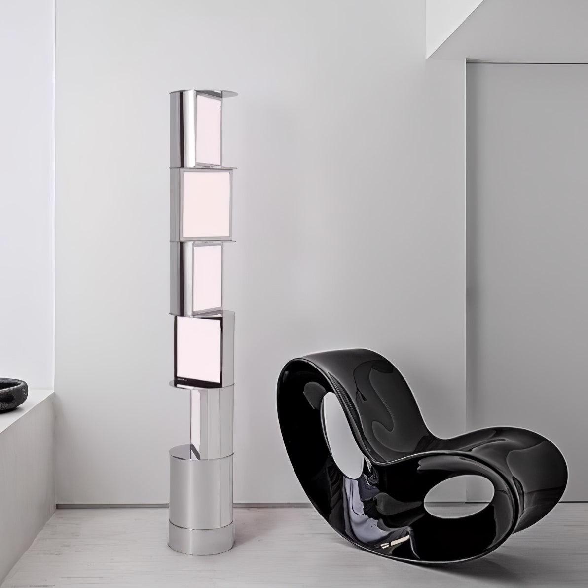 Votary Acrylic Column Floor Lamp - Blowlighting