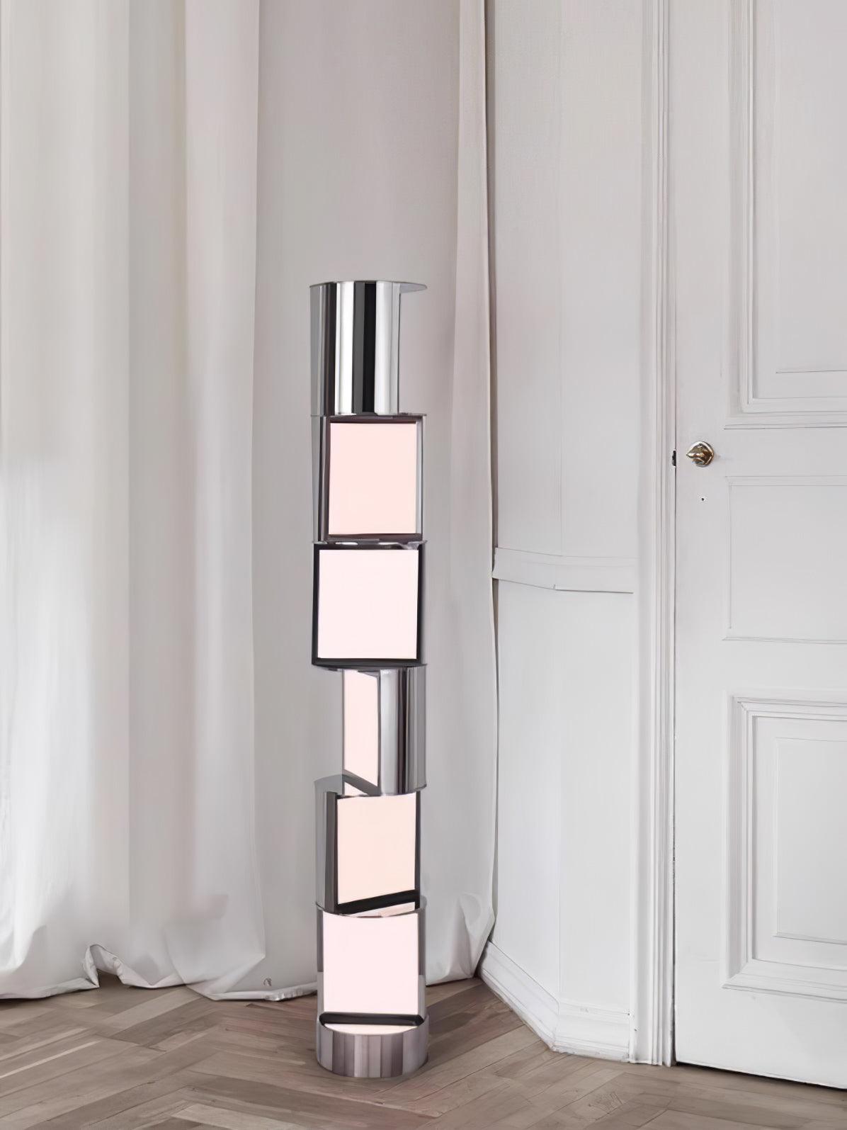Votary Acrylic Column Floor Lamp - Blowlighting
