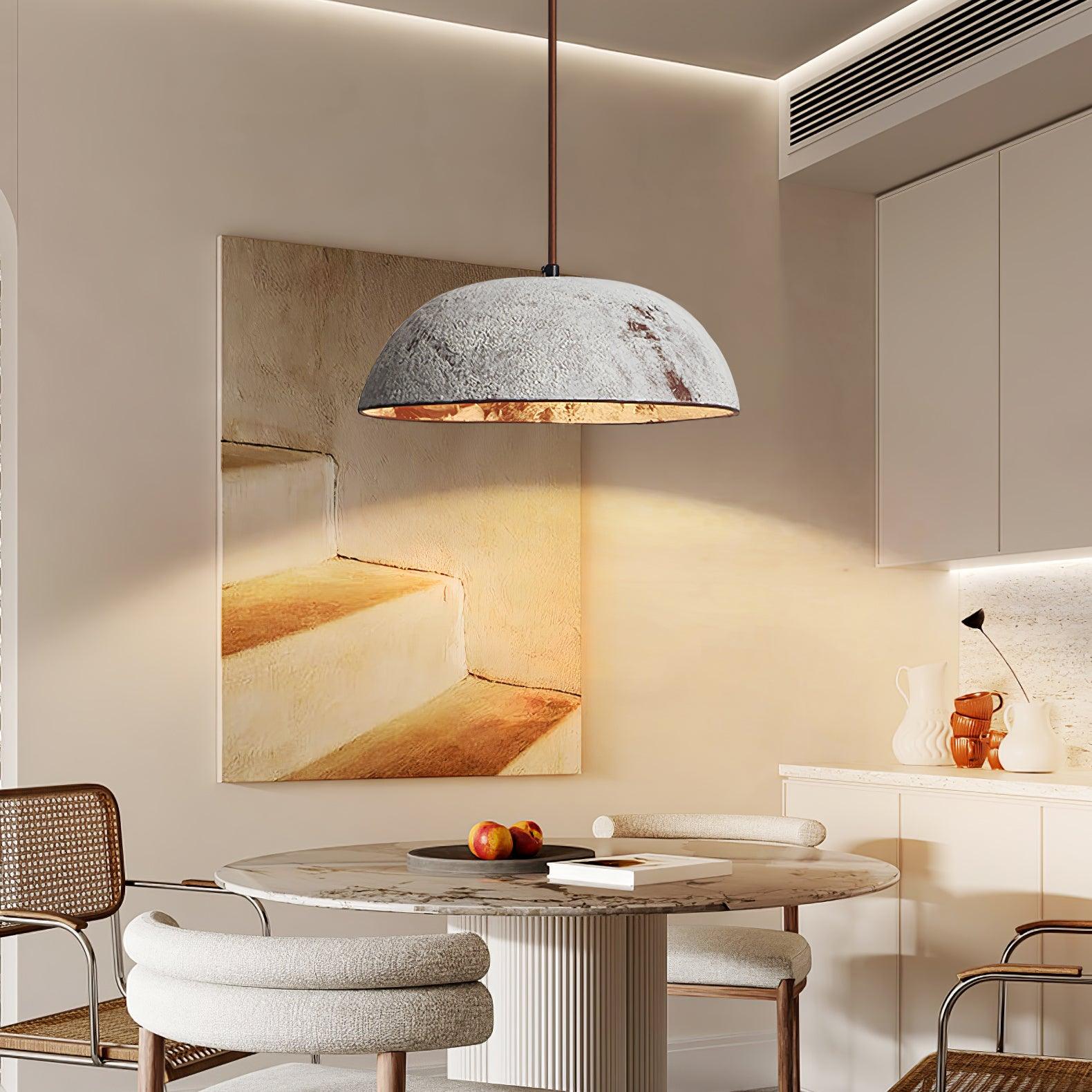 Half Dome Vintage Ceramic Pendant Lamp - Blowlighting