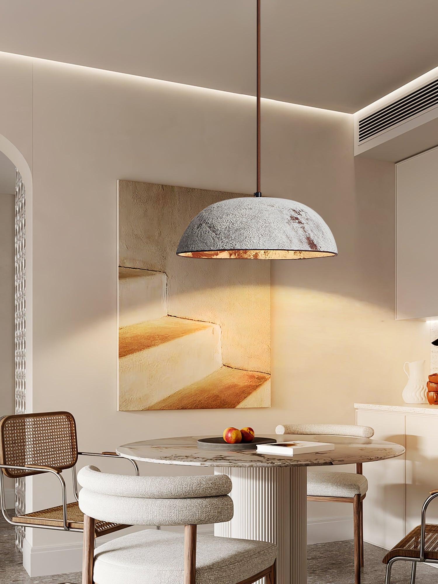 Half Dome Vintage Ceramic Pendant Lamp - Blowlighting