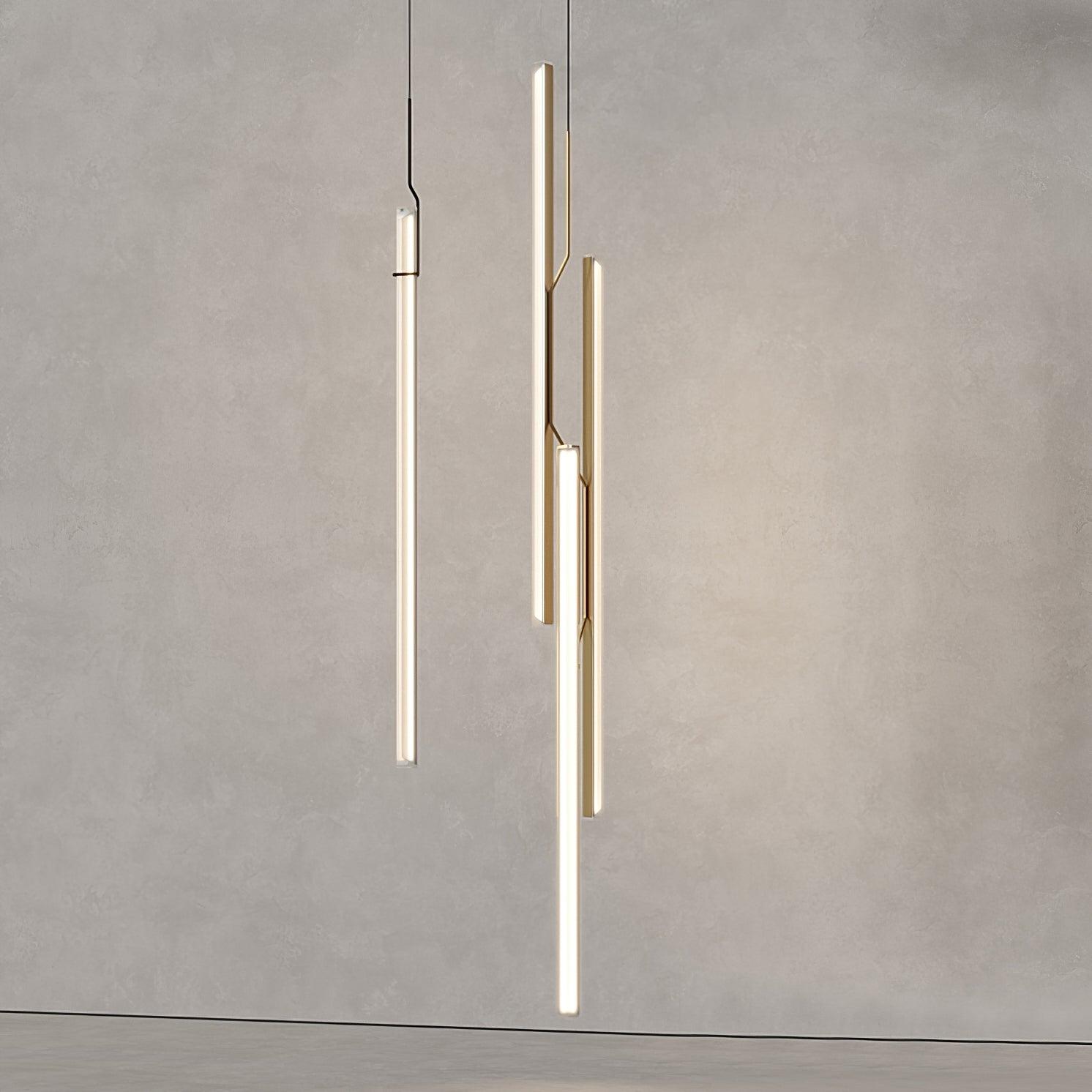 Halo Jewel Straight Pendant Light - Blowlighting