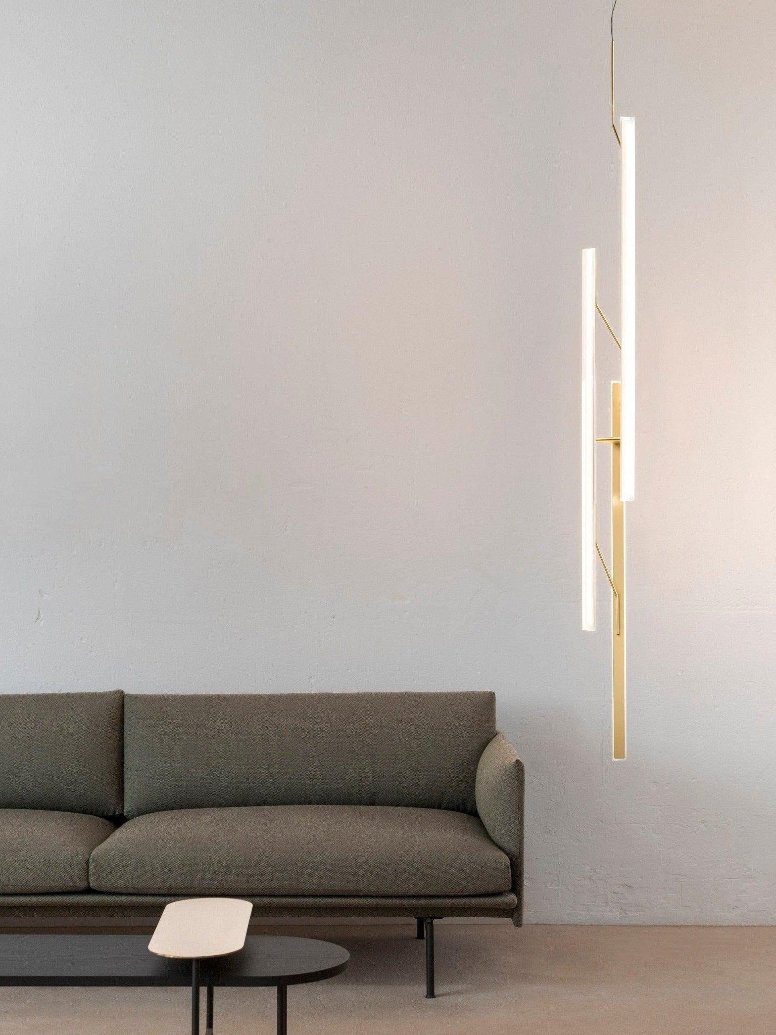 Halo Jewel Straight Pendant Light - Blowlighting
