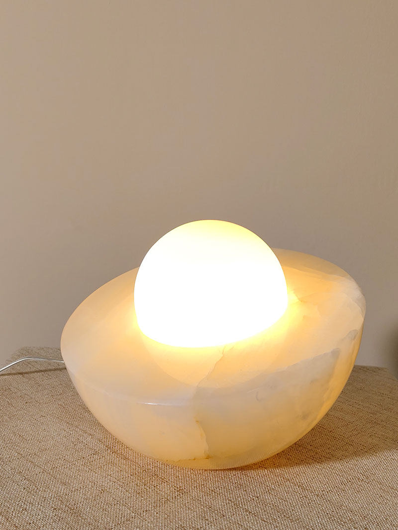 TopLight Jade Minimalist Halo Table Lamp