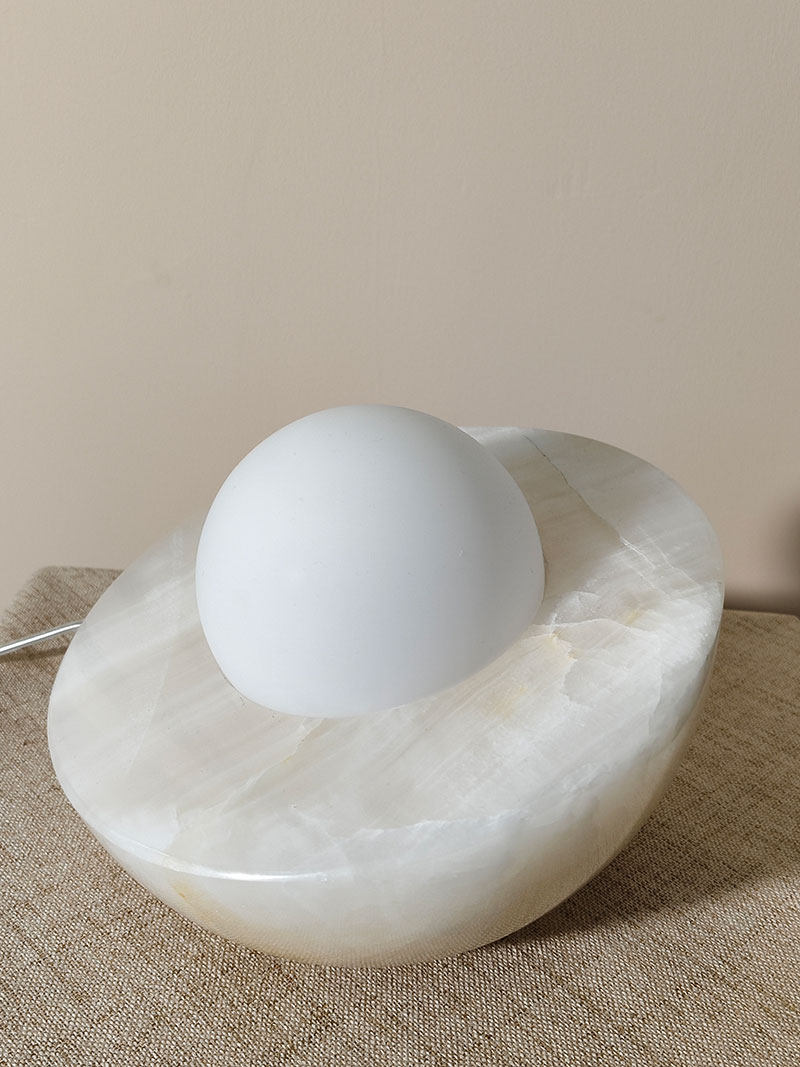 TopLight Jade Minimalist Halo Table Lamp