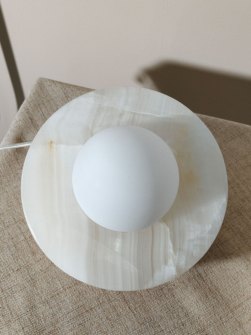 TopLight Jade Minimalist Halo Table Lamp