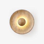 Ulraeia Minimalist Travertine Wall Light - Blowlighting