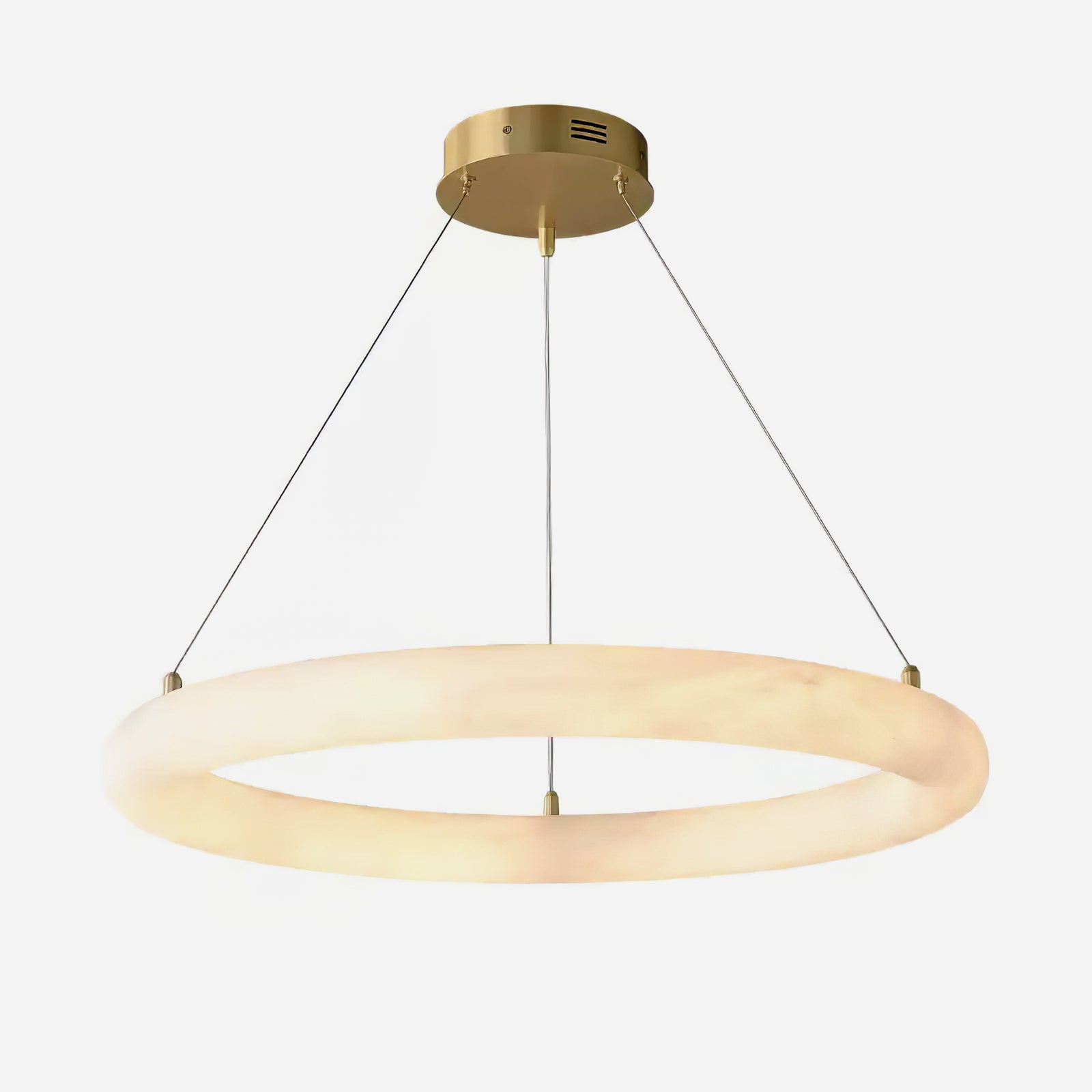 Erzorila Circular Alabaster Pendant Light - Blowlighting