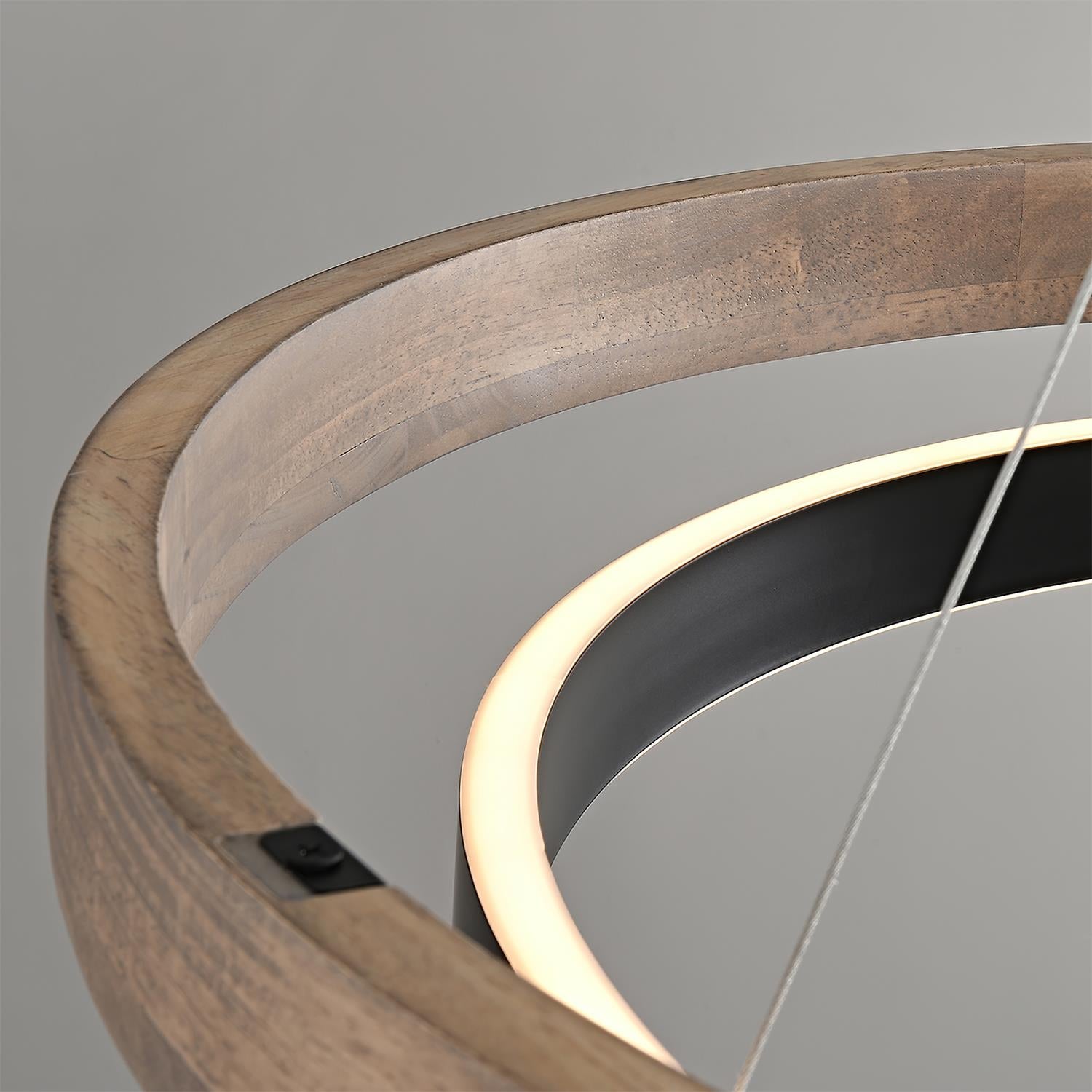 Horizon Modern Concentric Ring Chandelier