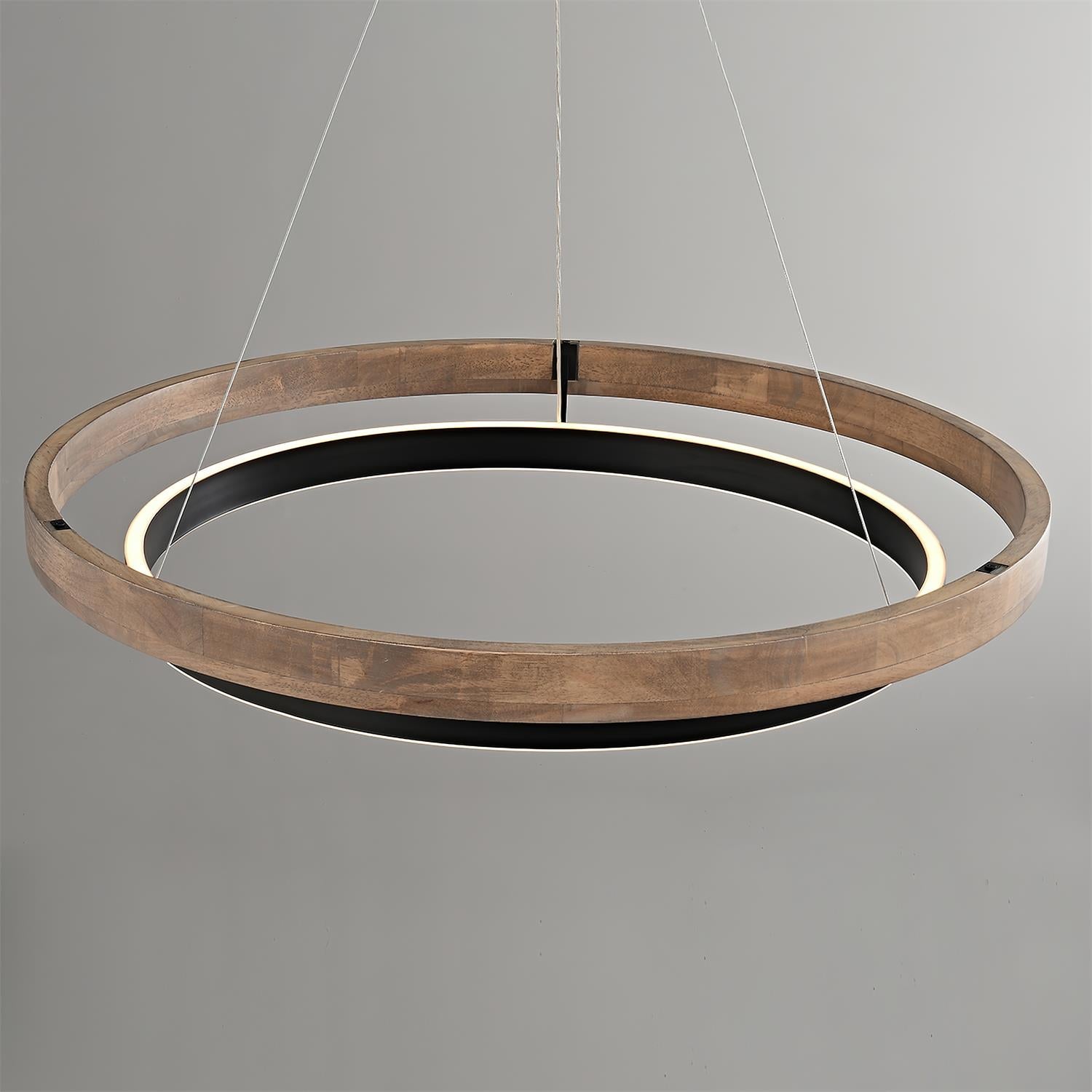 Horizon Modern Concentric Ring Chandelier