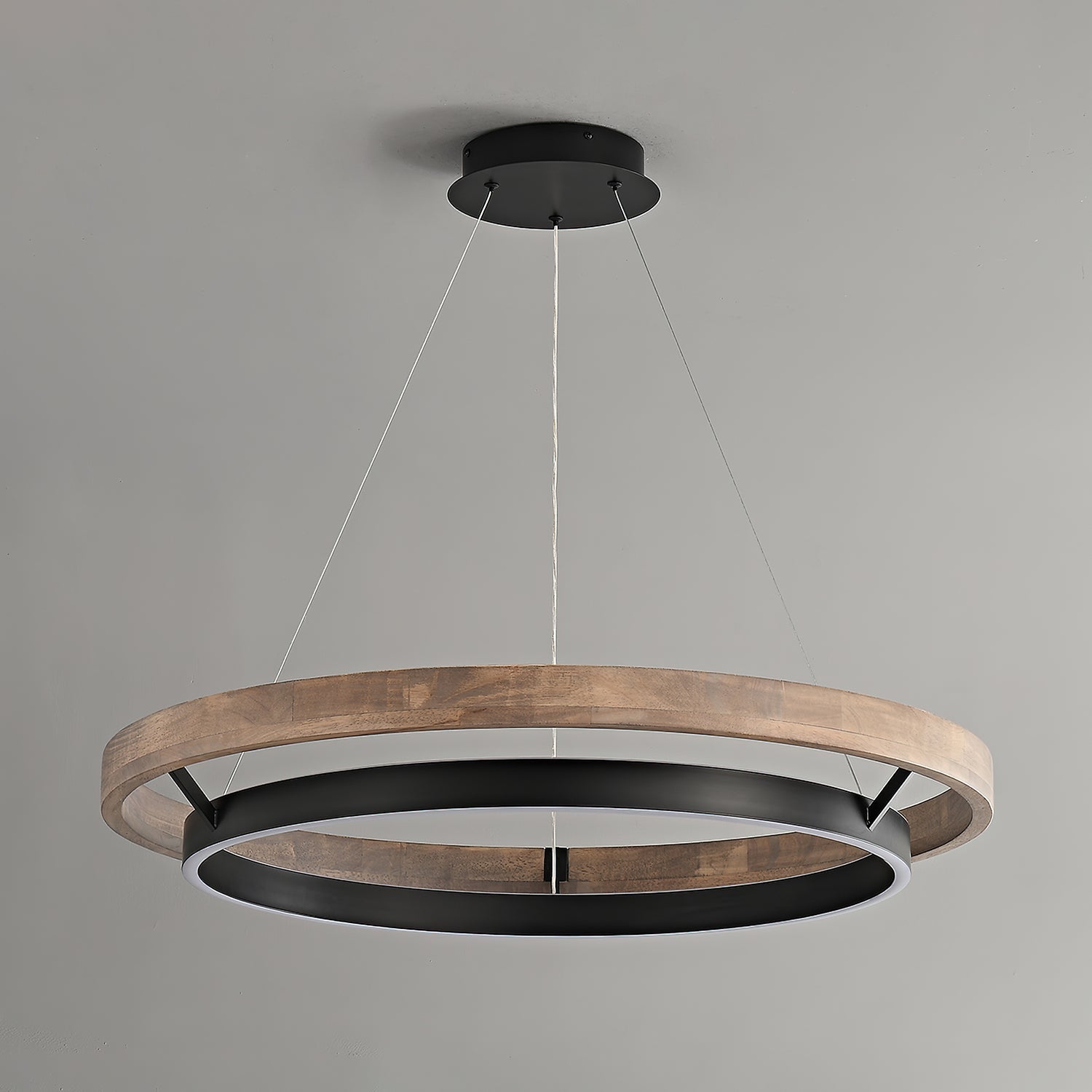 Horizon Modern Concentric Ring Chandelier