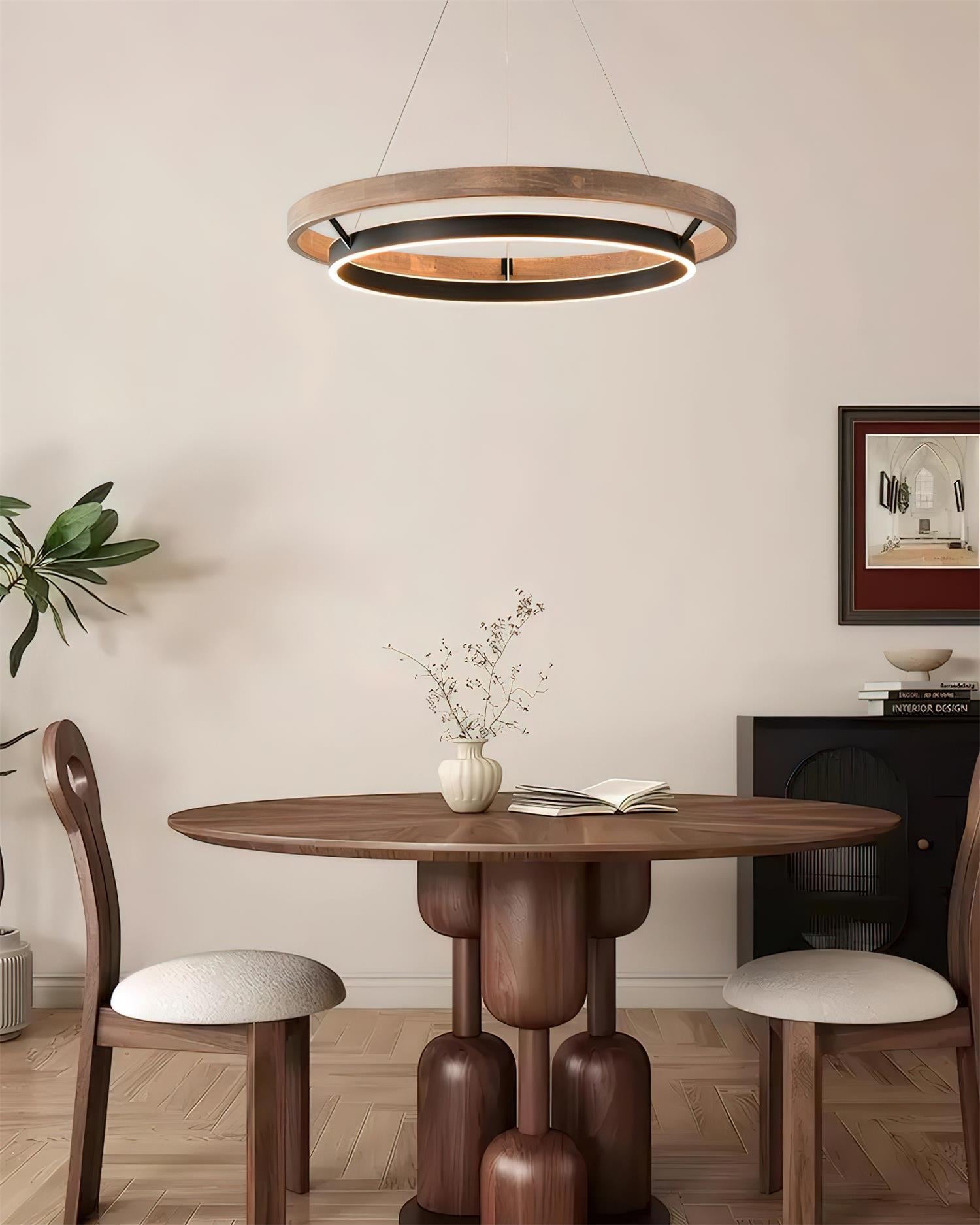 Horizon Modern Concentric Ring Chandelier