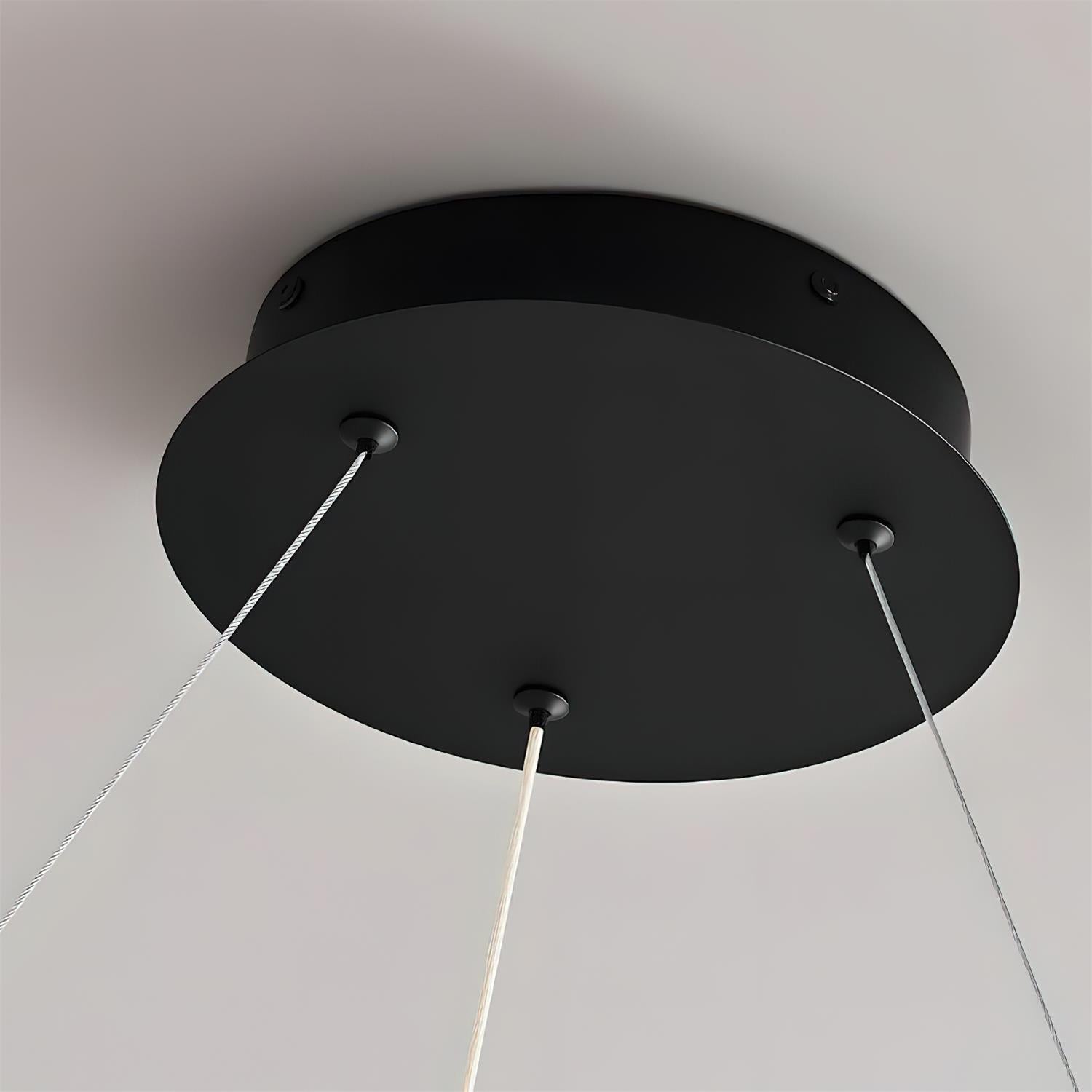 Horizon Modern Concentric Ring Chandelier