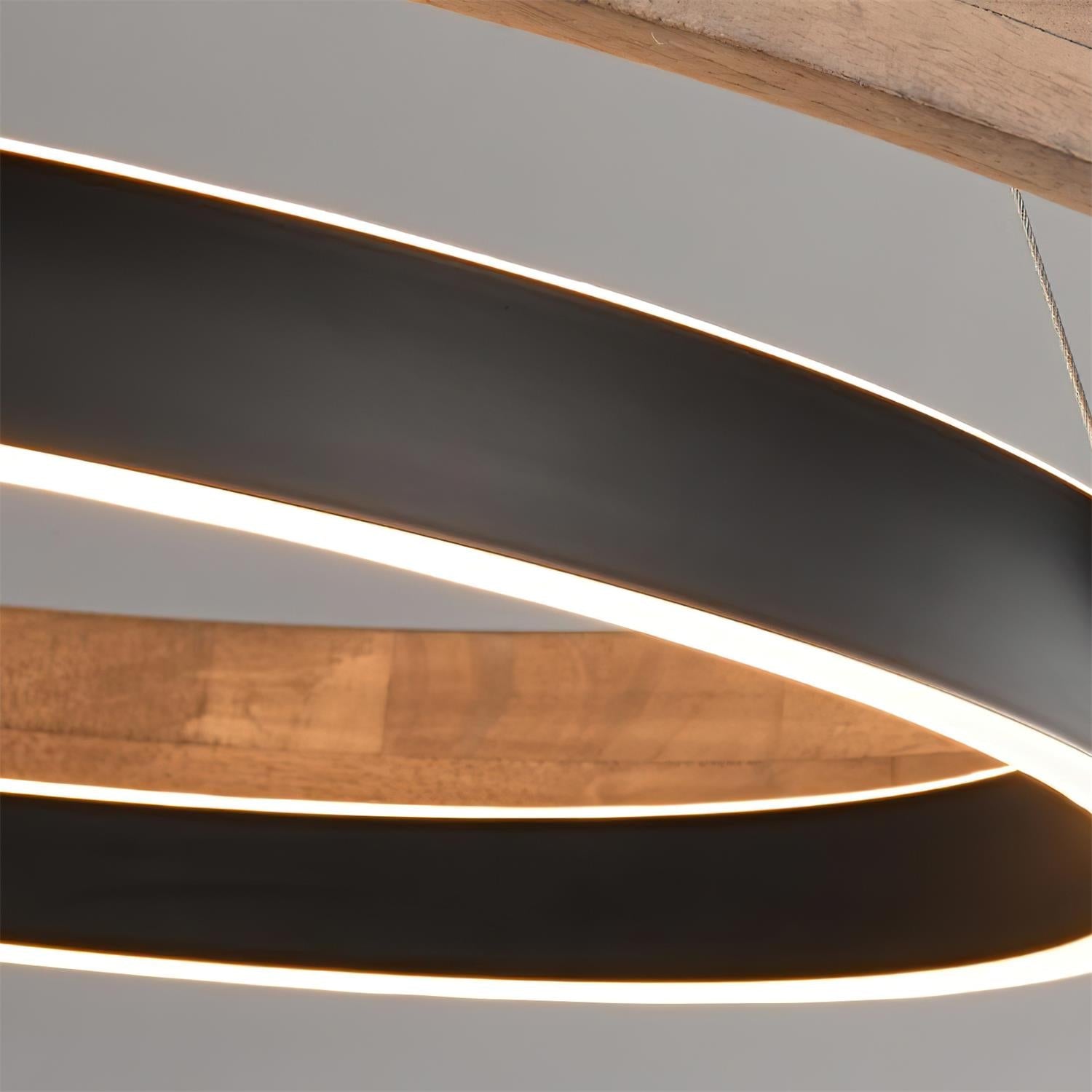 Horizon Modern Concentric Ring Chandelier